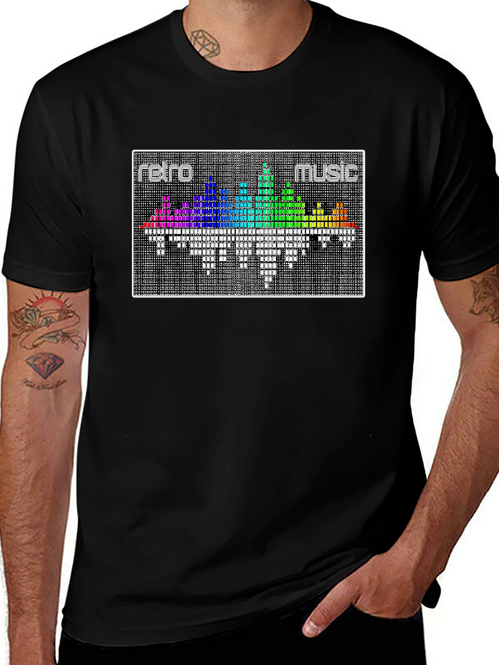 Retro Music Graphic Tee