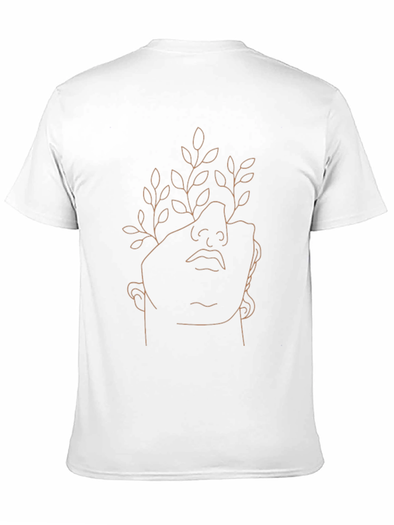 Modern Art Graphic Print Black T-Shirt
