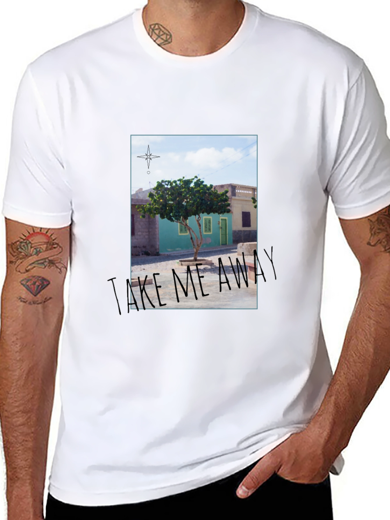 Take Me Away T-Shirt: Island Getaway Design
