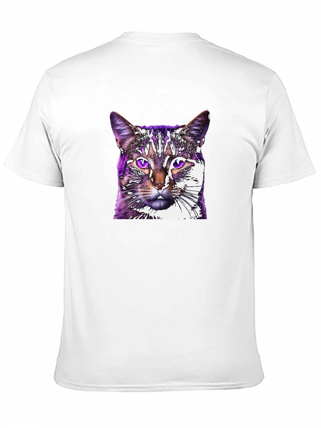 Cat Graphic Tee - Black Unisex T-Shirt