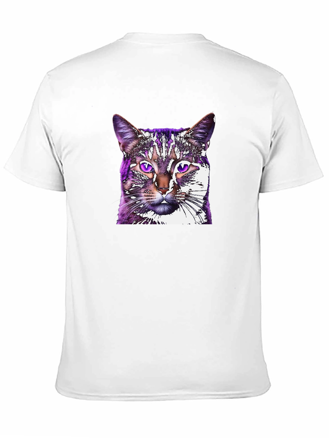Cat Graphic Tee - Black Unisex T-Shirt