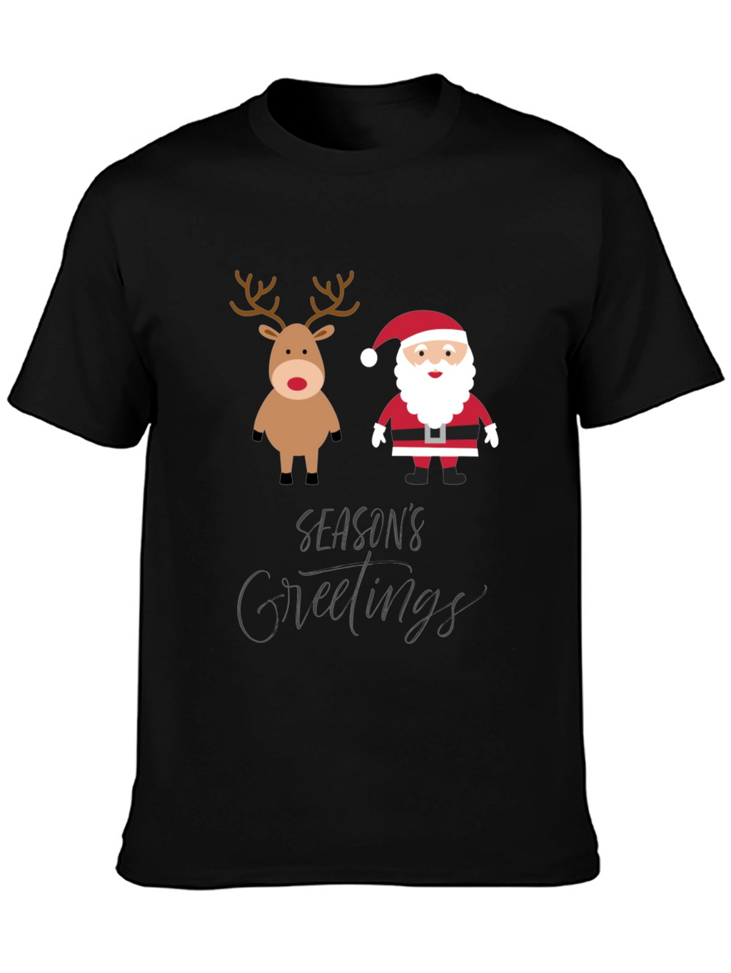 Festive Seasons Greetings Graphic T-Shirt