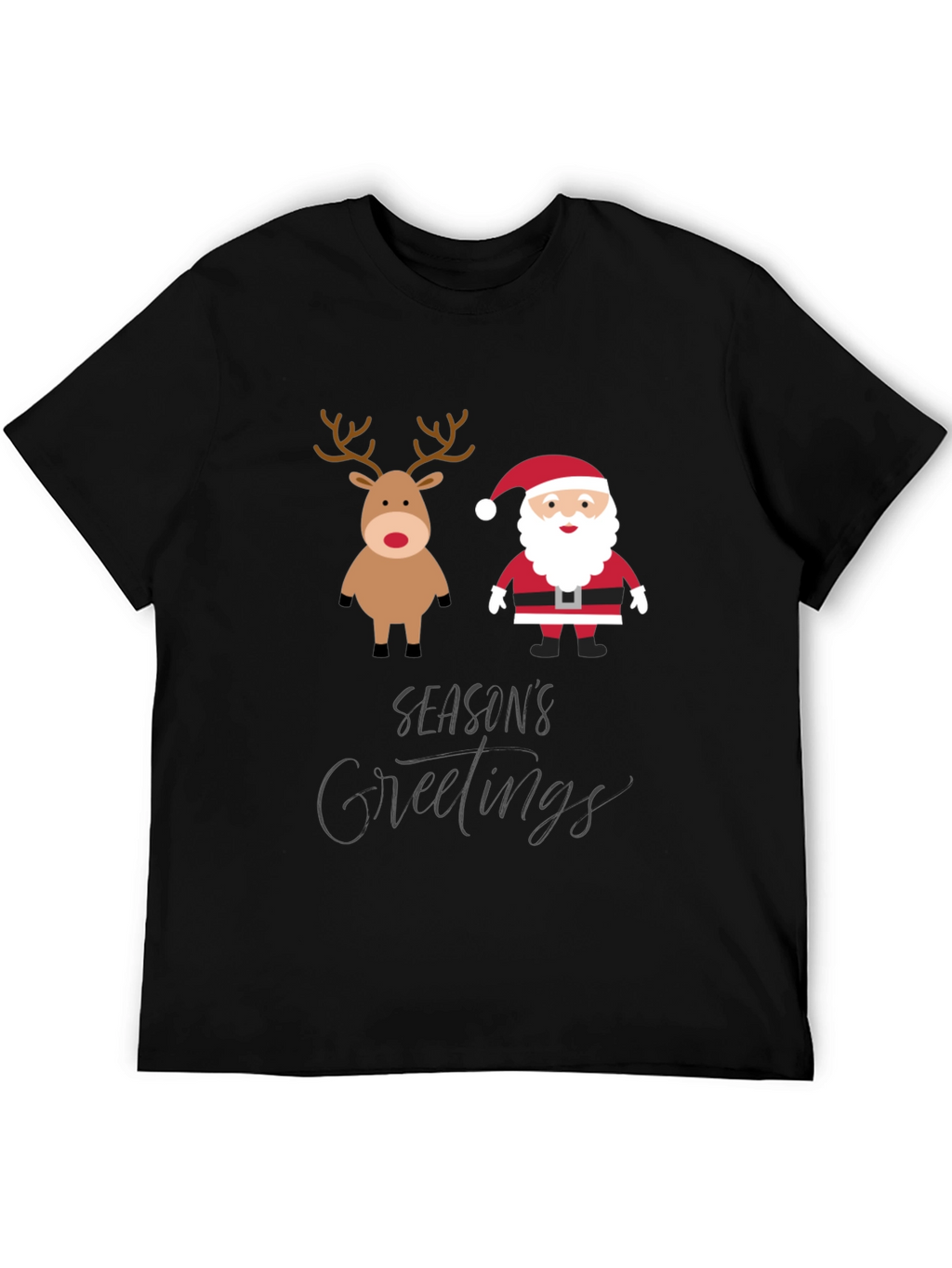 Festive Seasons Greetings Graphic T-Shirt