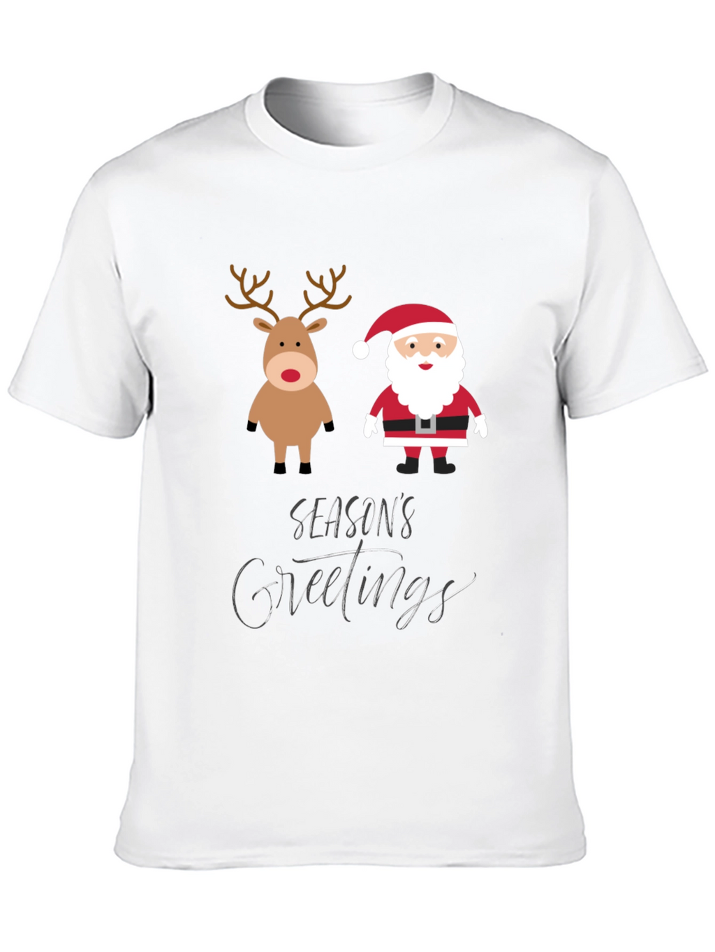 Festive Seasons Greetings Graphic T-Shirt
