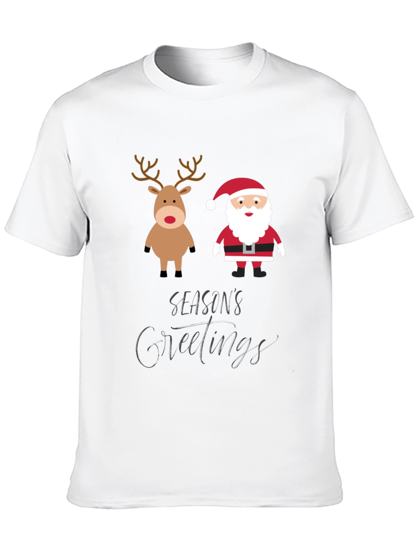 Festive Seasons Greetings Graphic T-Shirt