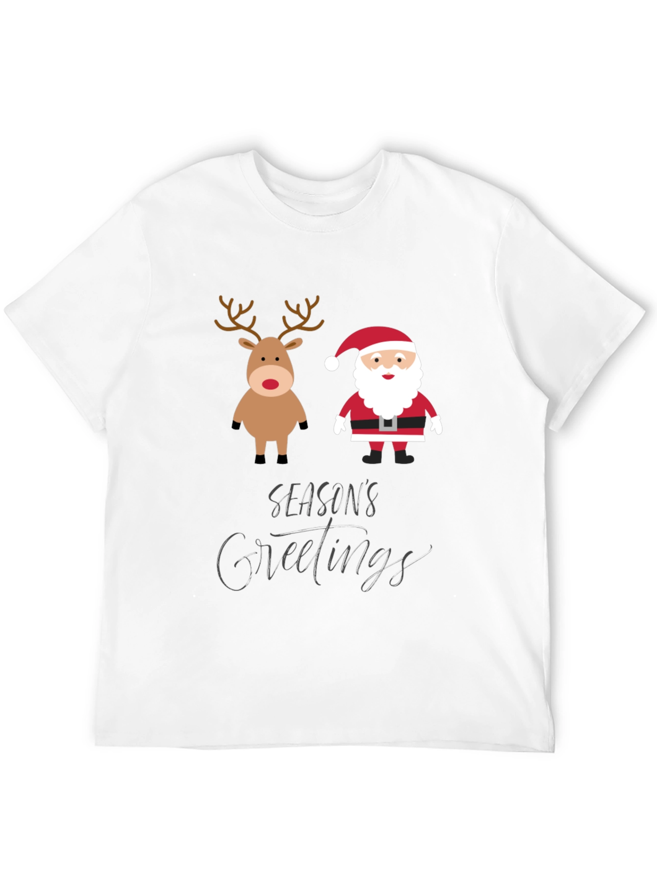 Festive Seasons Greetings Graphic T-Shirt