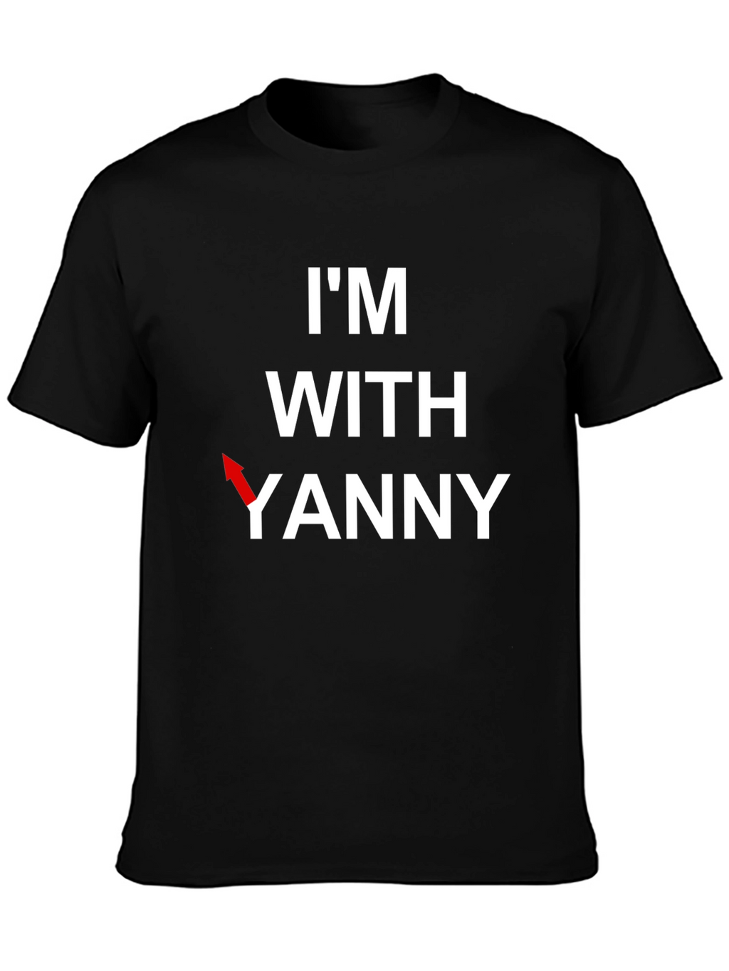 Im With Yanny T-Shirt - Funny Audio Illusion Tee