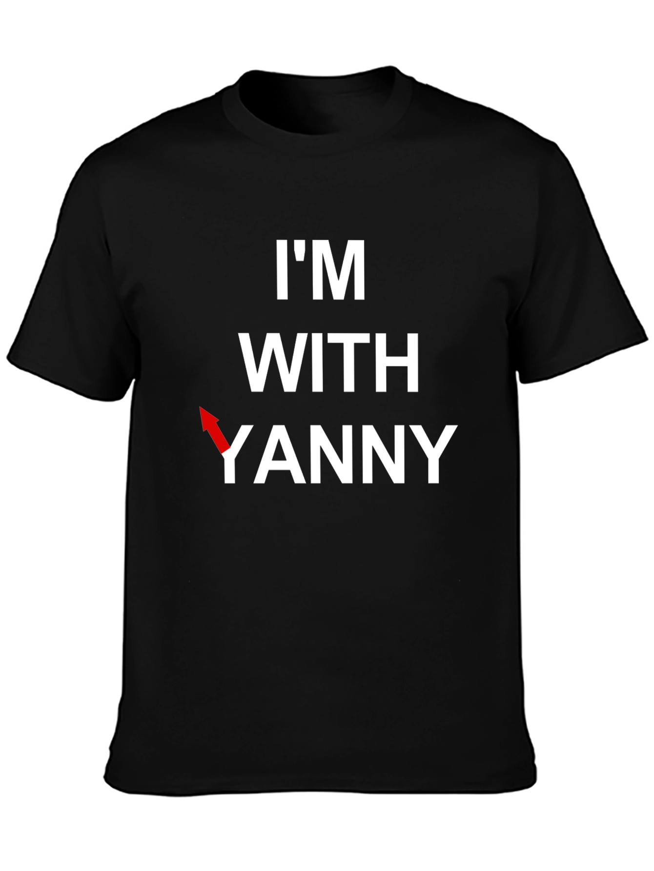 Im With Yanny T-Shirt - Funny Audio Illusion Tee