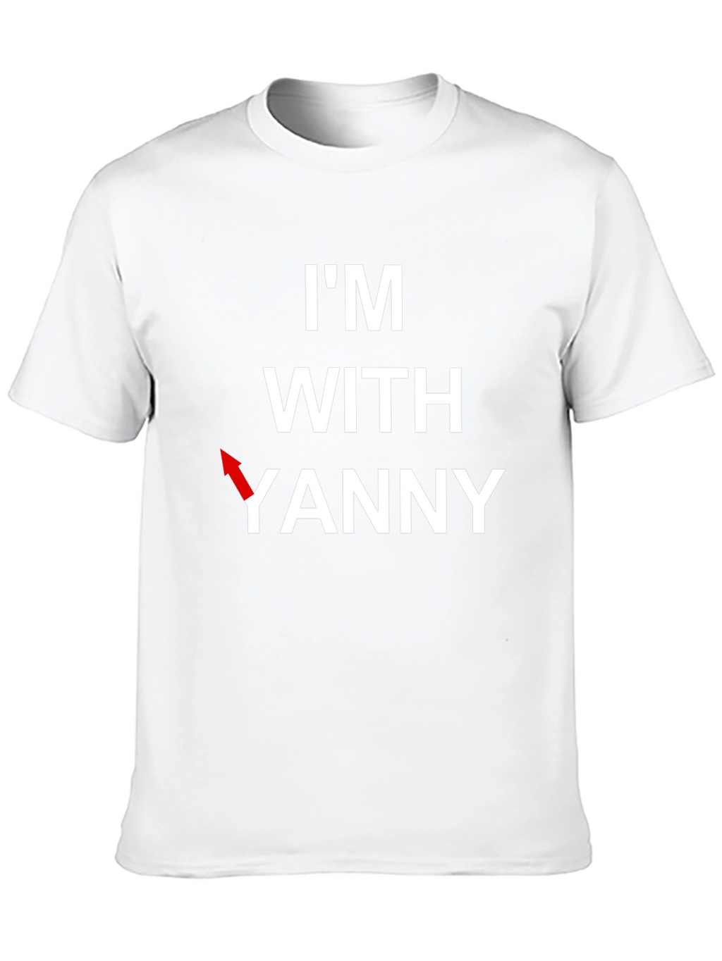 Im With Yanny T-Shirt - Funny Audio Illusion Tee