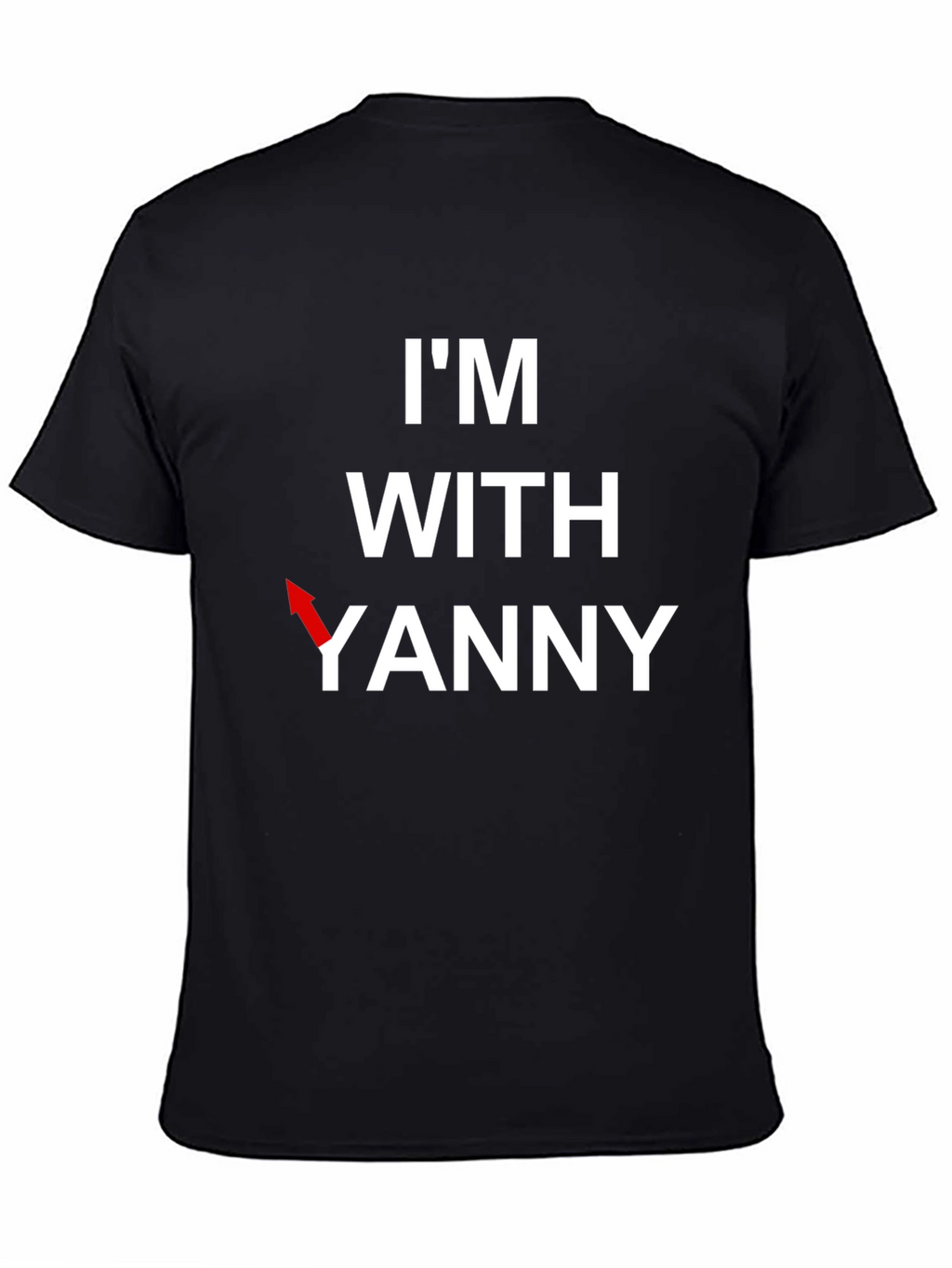 Im With Yanny T-Shirt - Funny Audio Illusion Tee