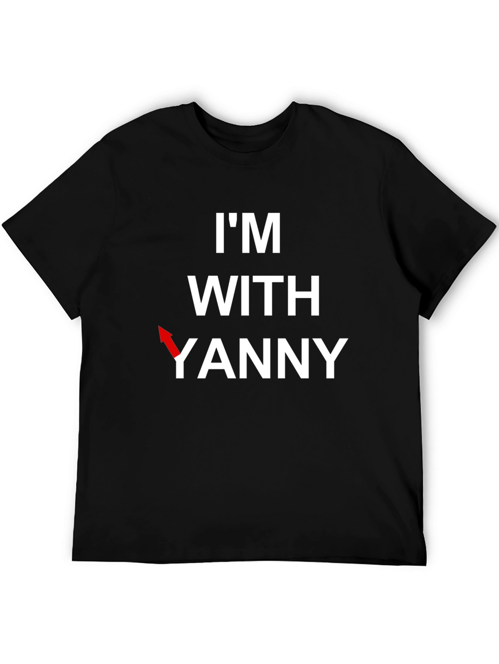Im With Yanny T-Shirt - Funny Audio Illusion Tee