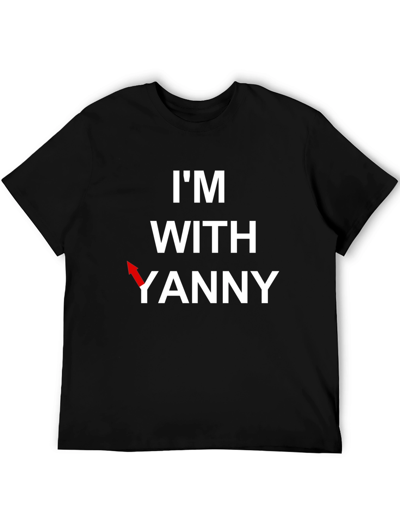 Im With Yanny T-Shirt - Funny Audio Illusion Tee