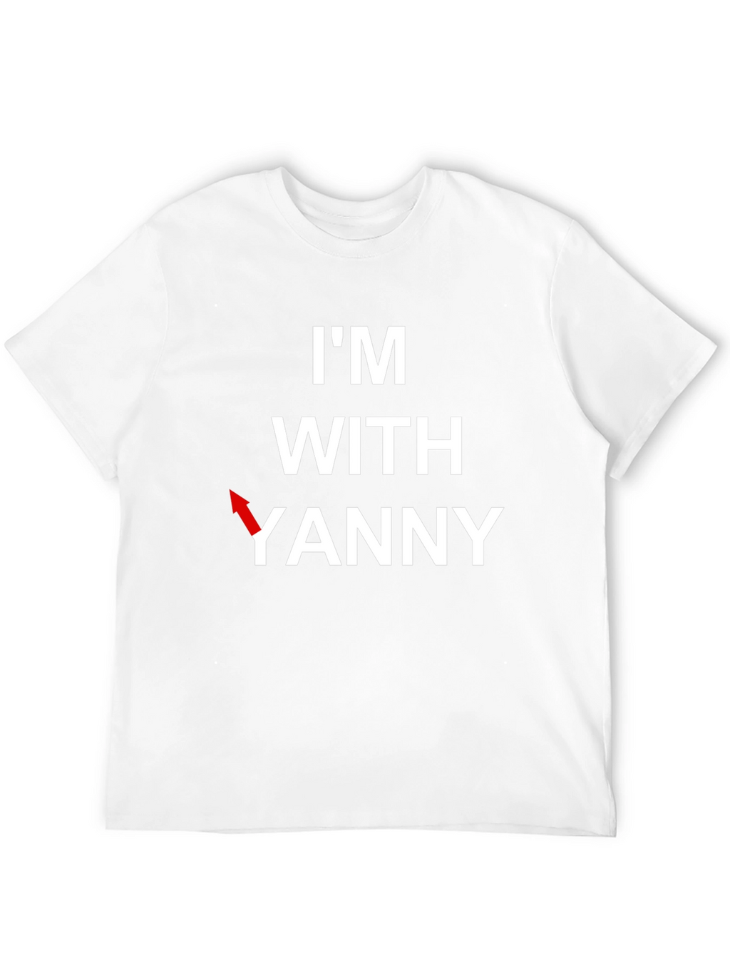 Im With Yanny T-Shirt - Funny Audio Illusion Tee