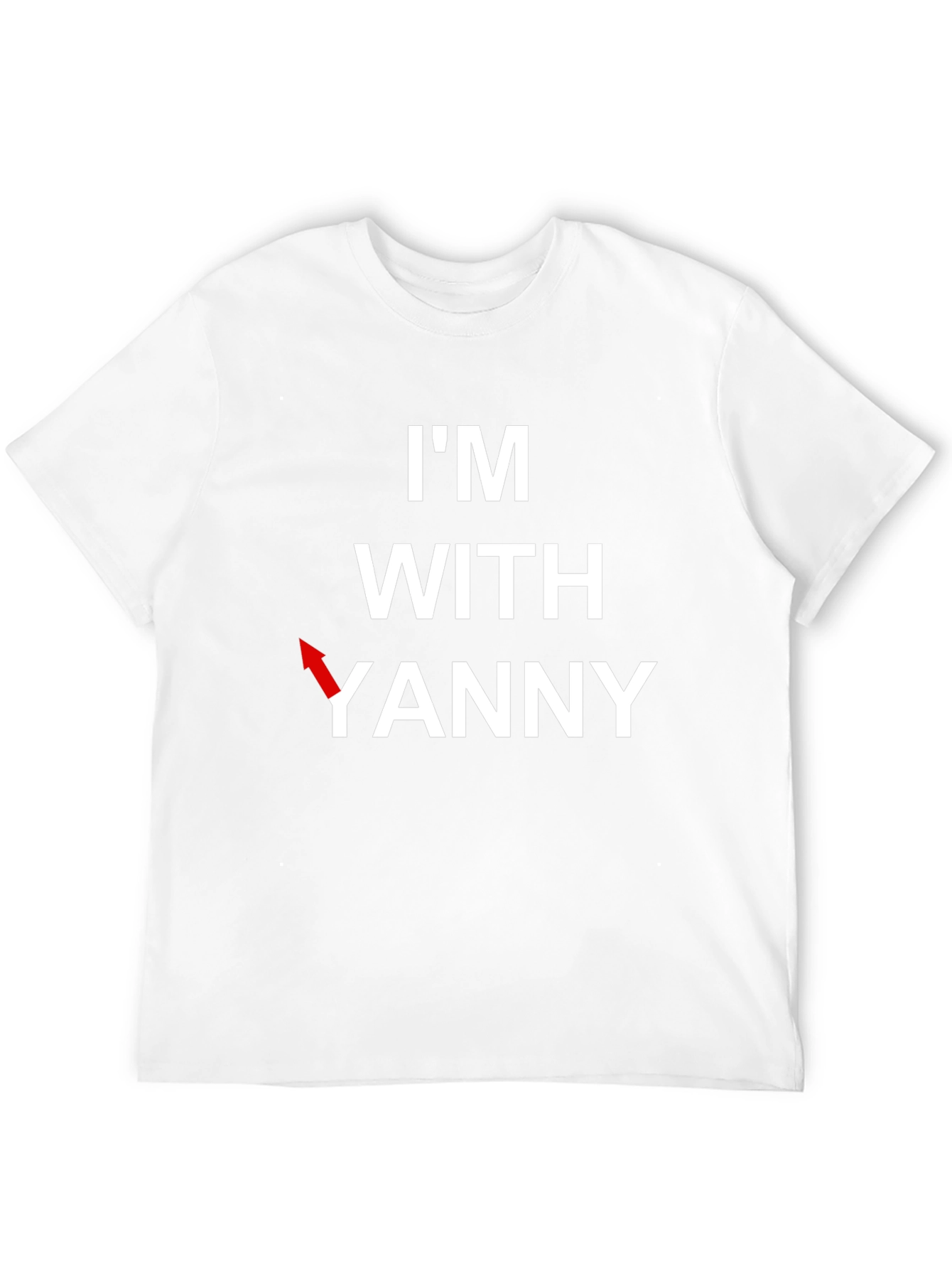 Im With Yanny T-Shirt - Funny Audio Illusion Tee