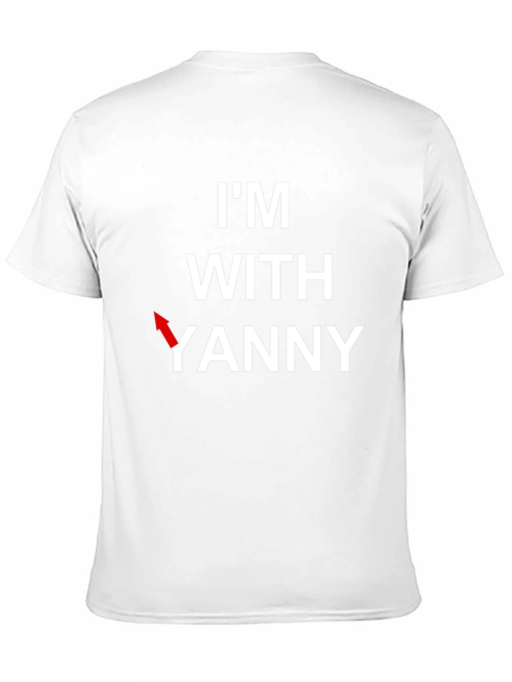 Im With Yanny T-Shirt - Funny Audio Illusion Tee