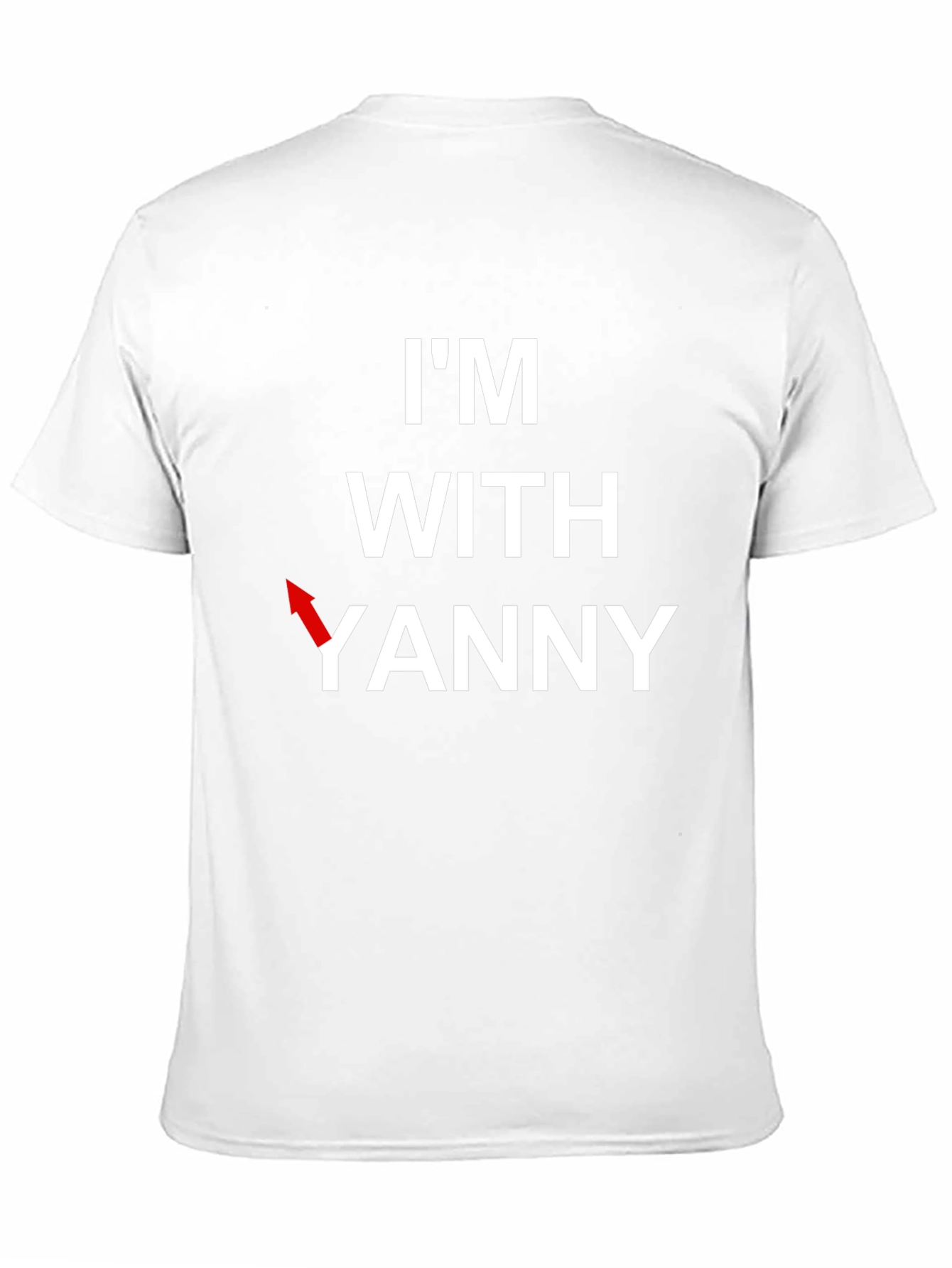 Im With Yanny T-Shirt - Funny Audio Illusion Tee