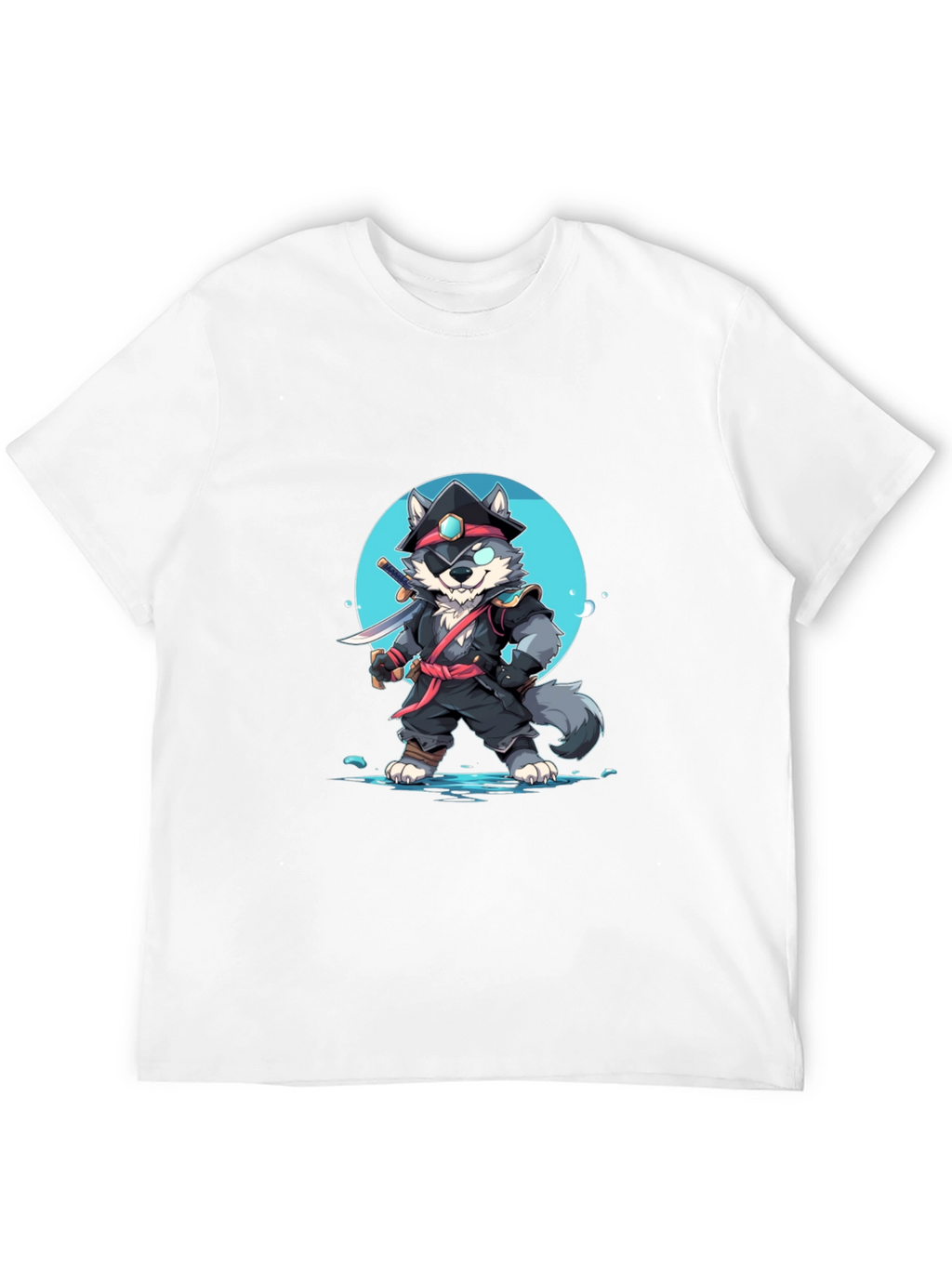 Ninja Wolf Graphic T-Shirt