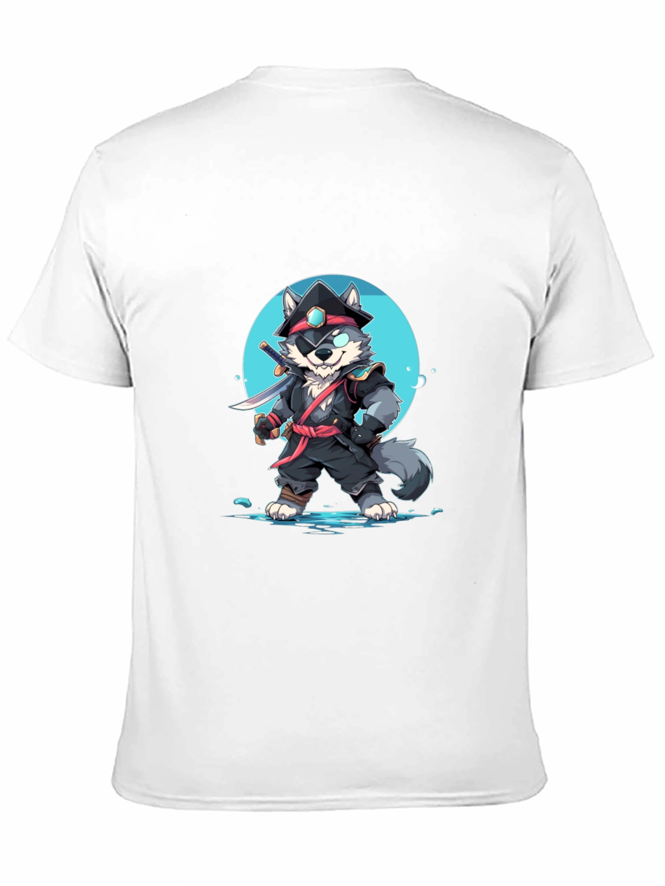 Ninja Wolf Graphic T-Shirt