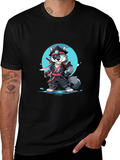 Ninja Wolf Graphic T-Shirt
