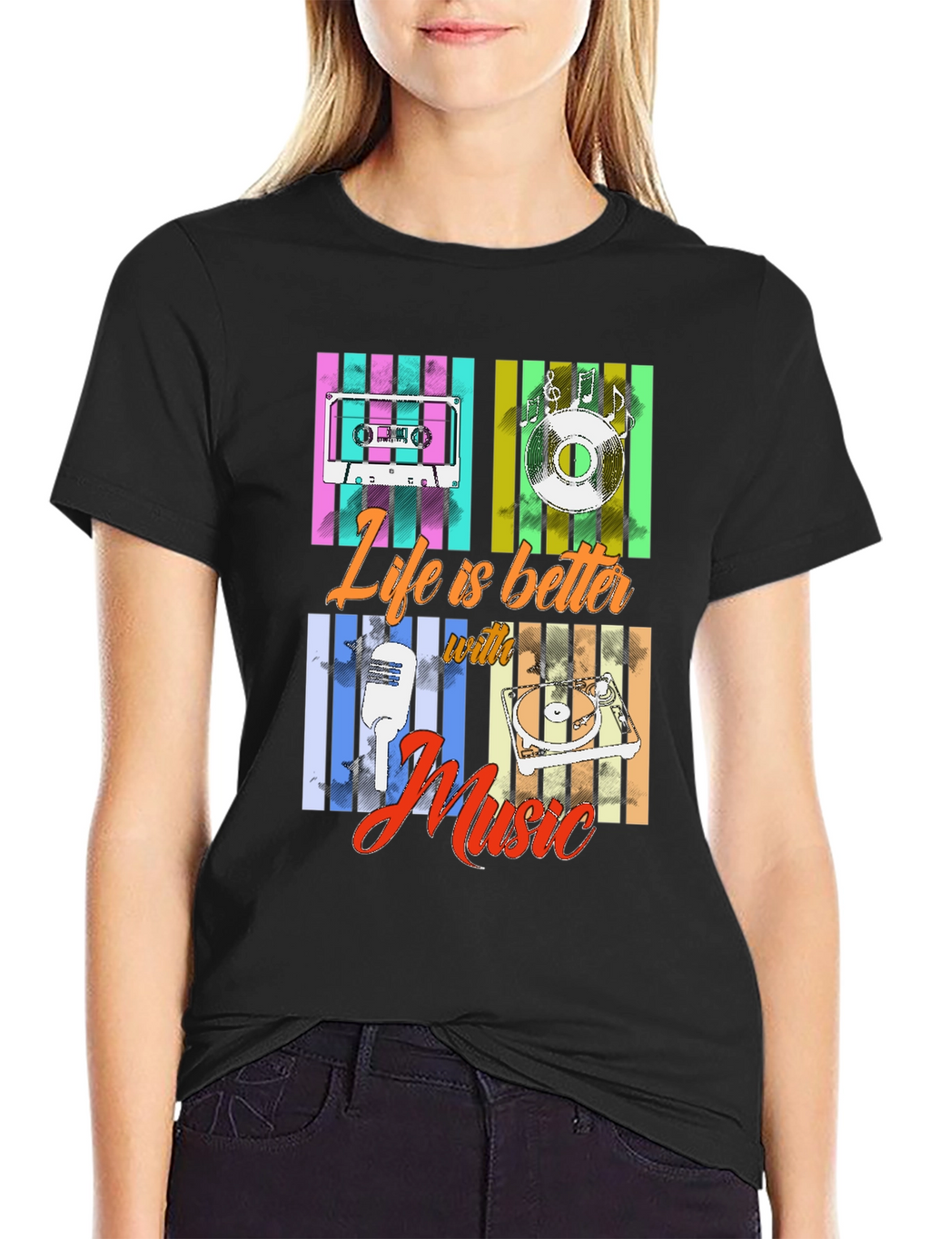 Life Is Better With Music T-Shirt