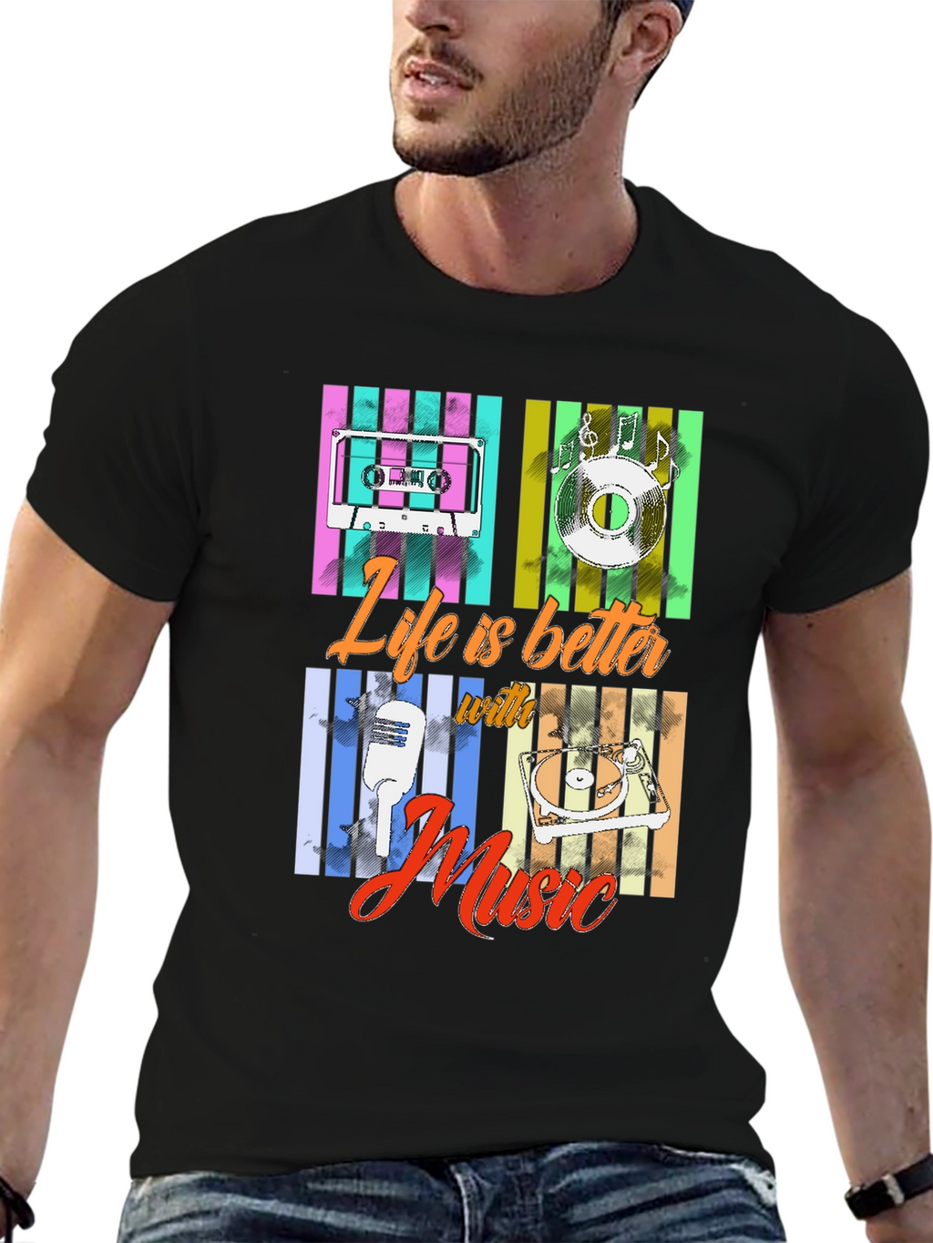 Life Is Better With Music T-Shirt