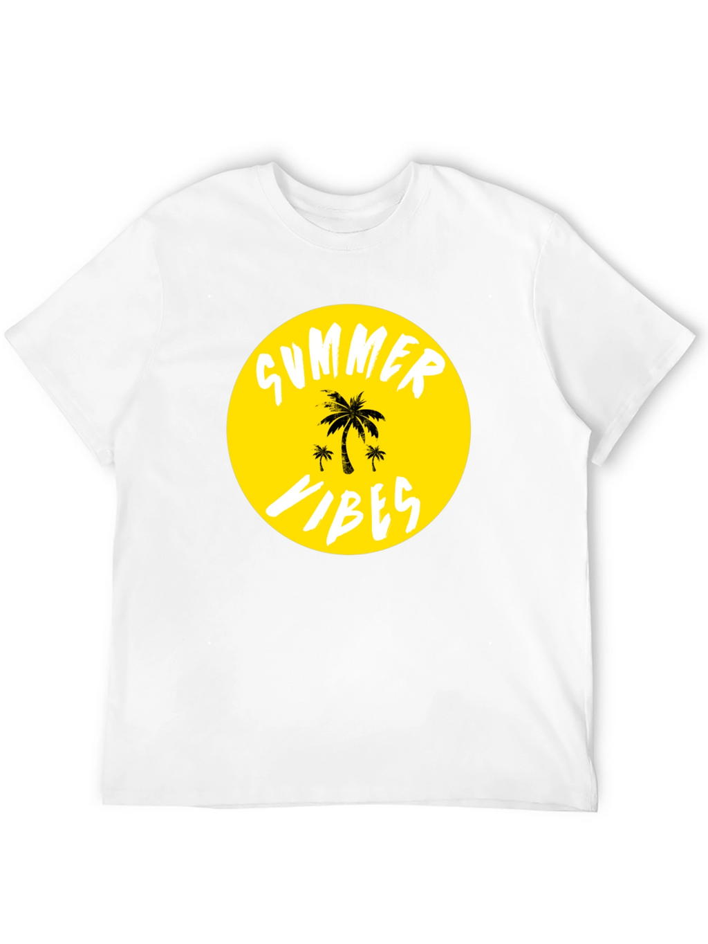 Summer Vibes T-Shirt - Tropical Palm Tree Graphic Tee