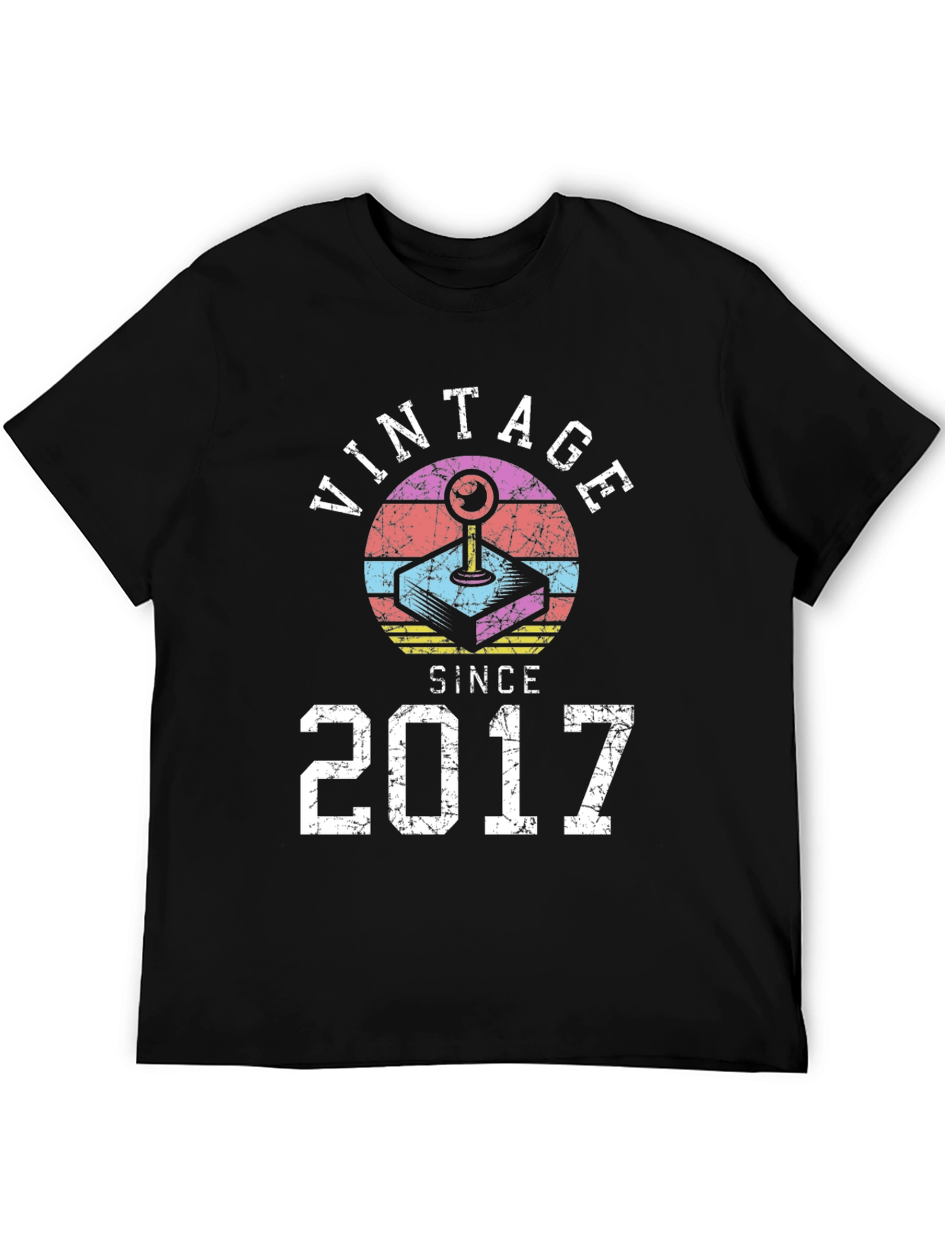 Vintage Gamer Since 2017 T-Shirt