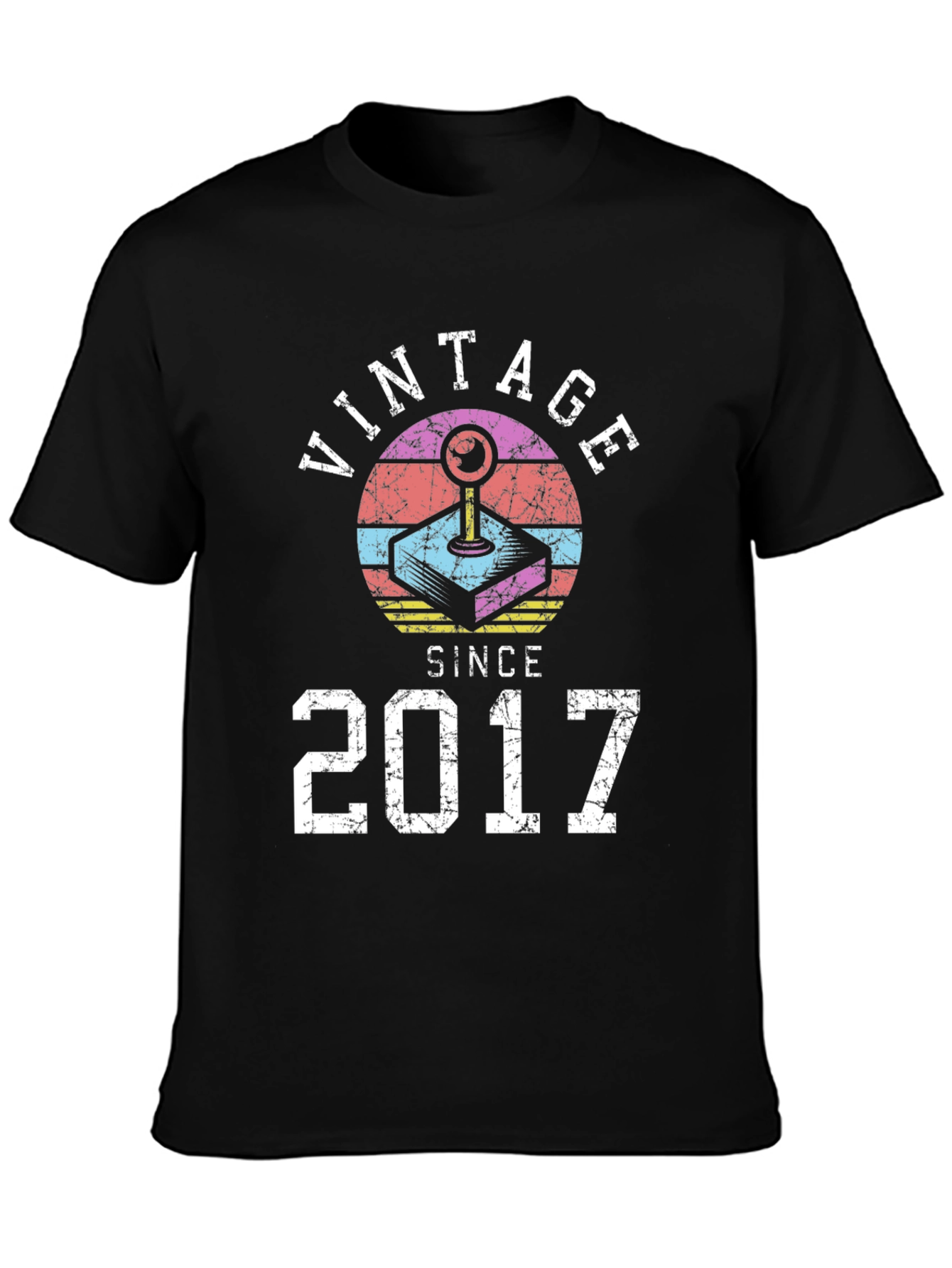 Vintage Gamer Since 2017 T-Shirt