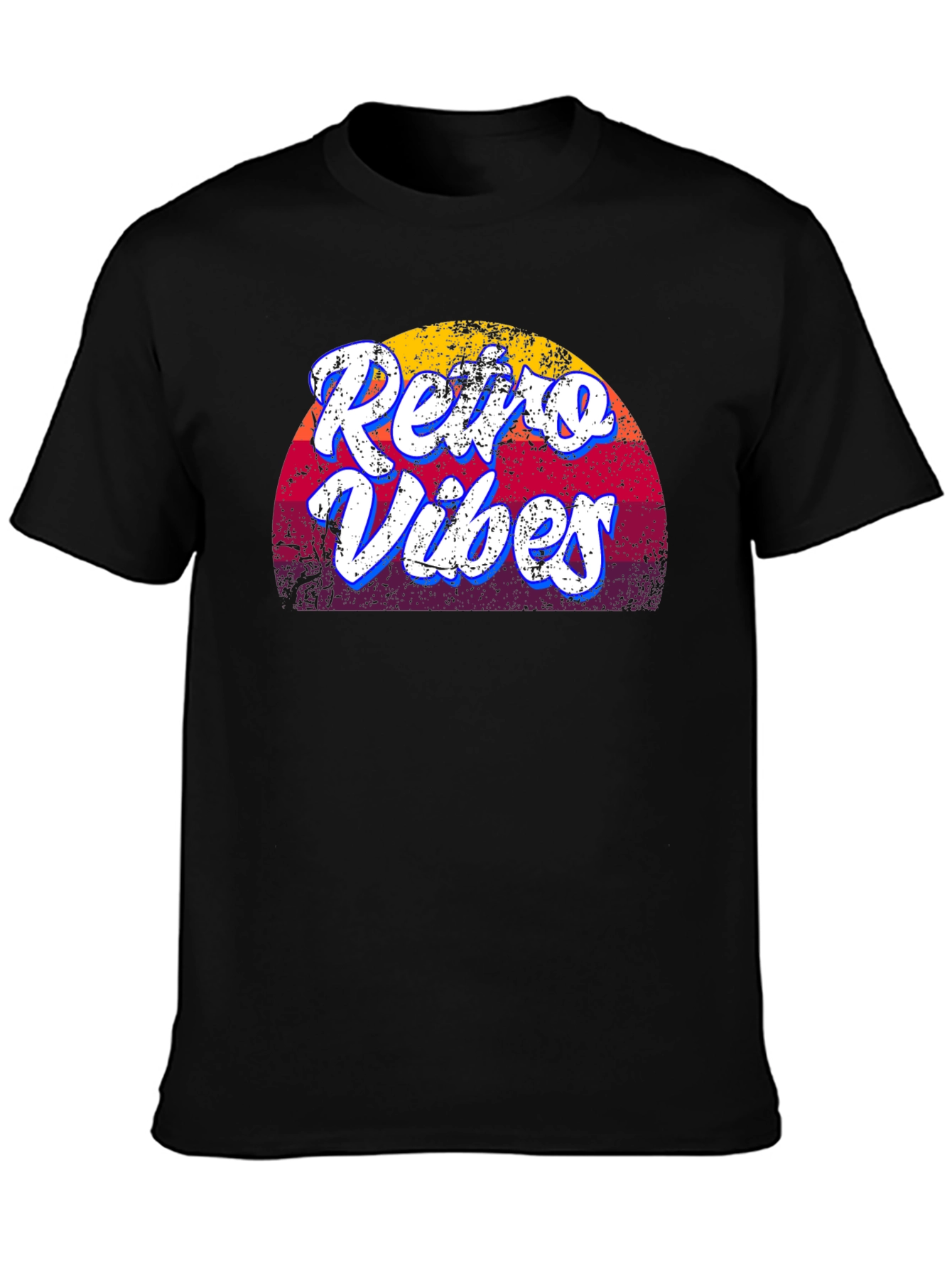 Retro Vibes T-Shirt - Vintage Style Graphic Tee