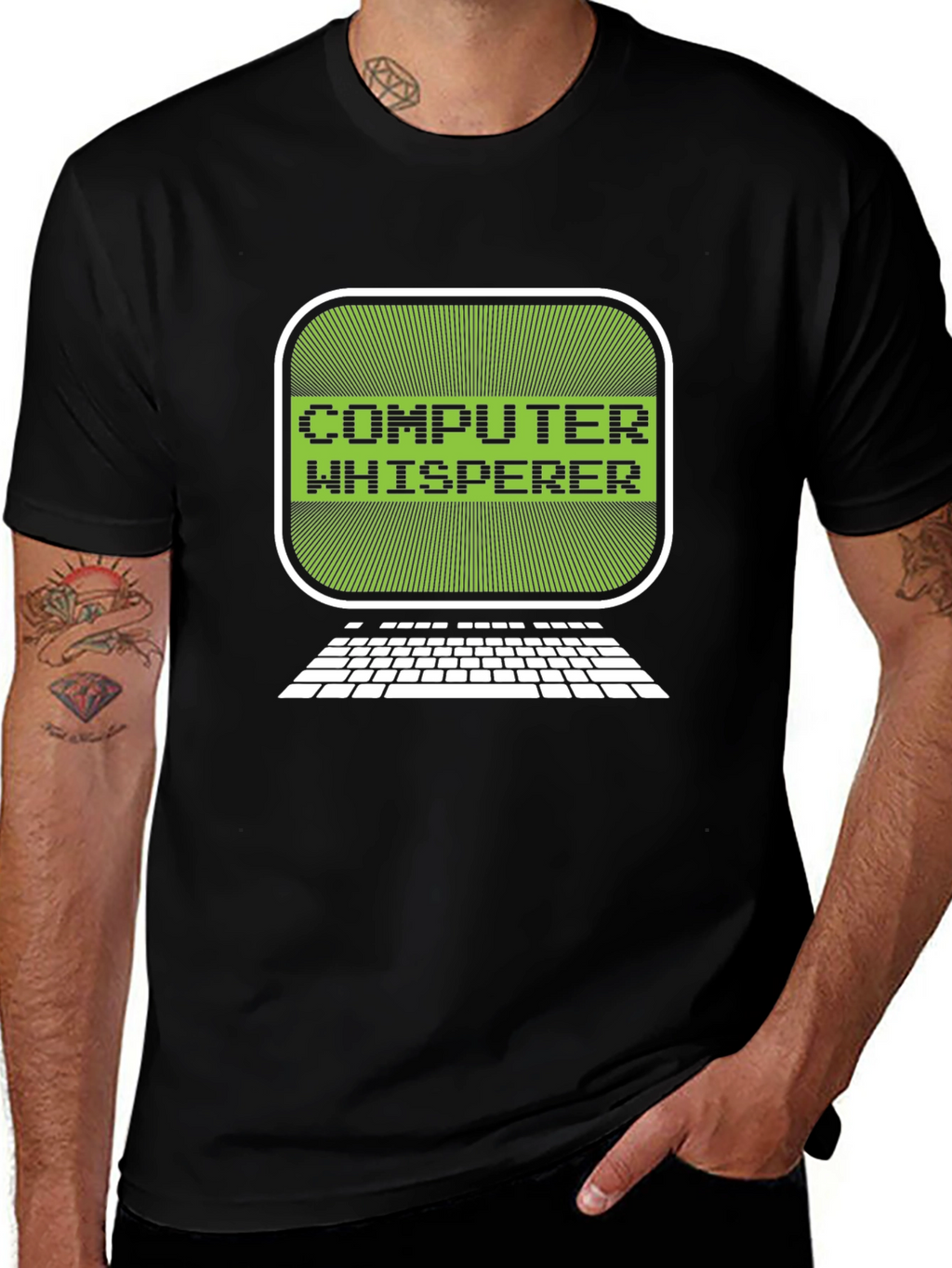 Computer Whisperer Graphic Tee - Geek Style