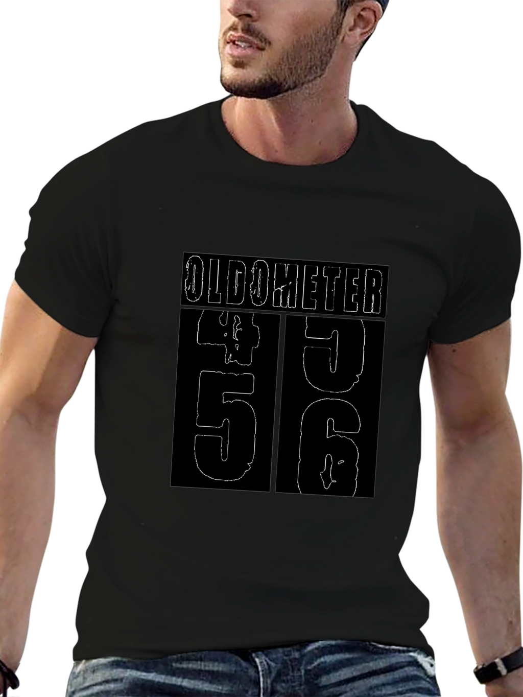 Oldometer 56 Birthday Graphic T-Shirt