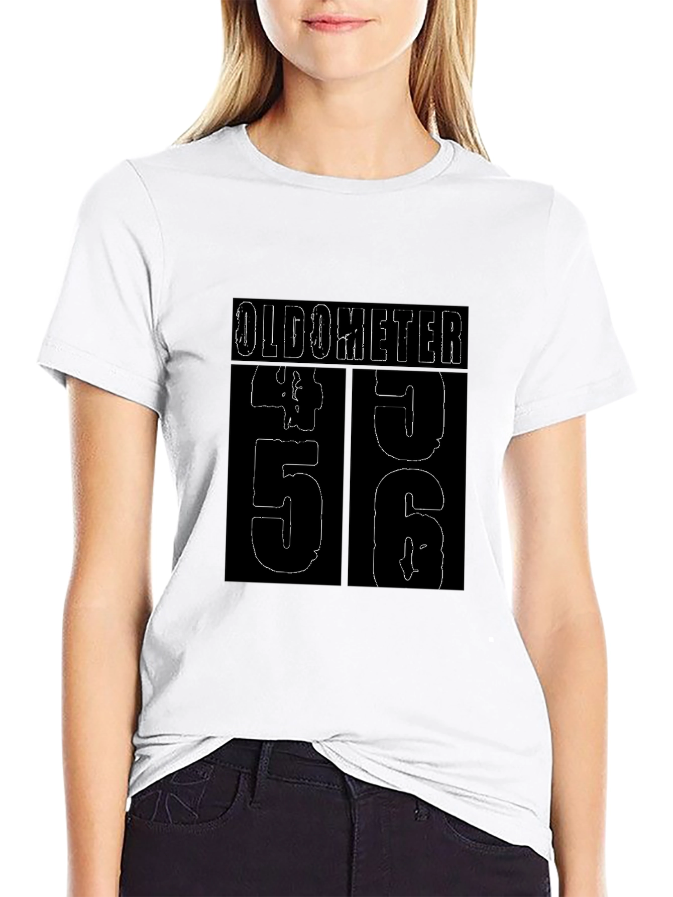 Oldometer 56 Birthday Graphic T-Shirt