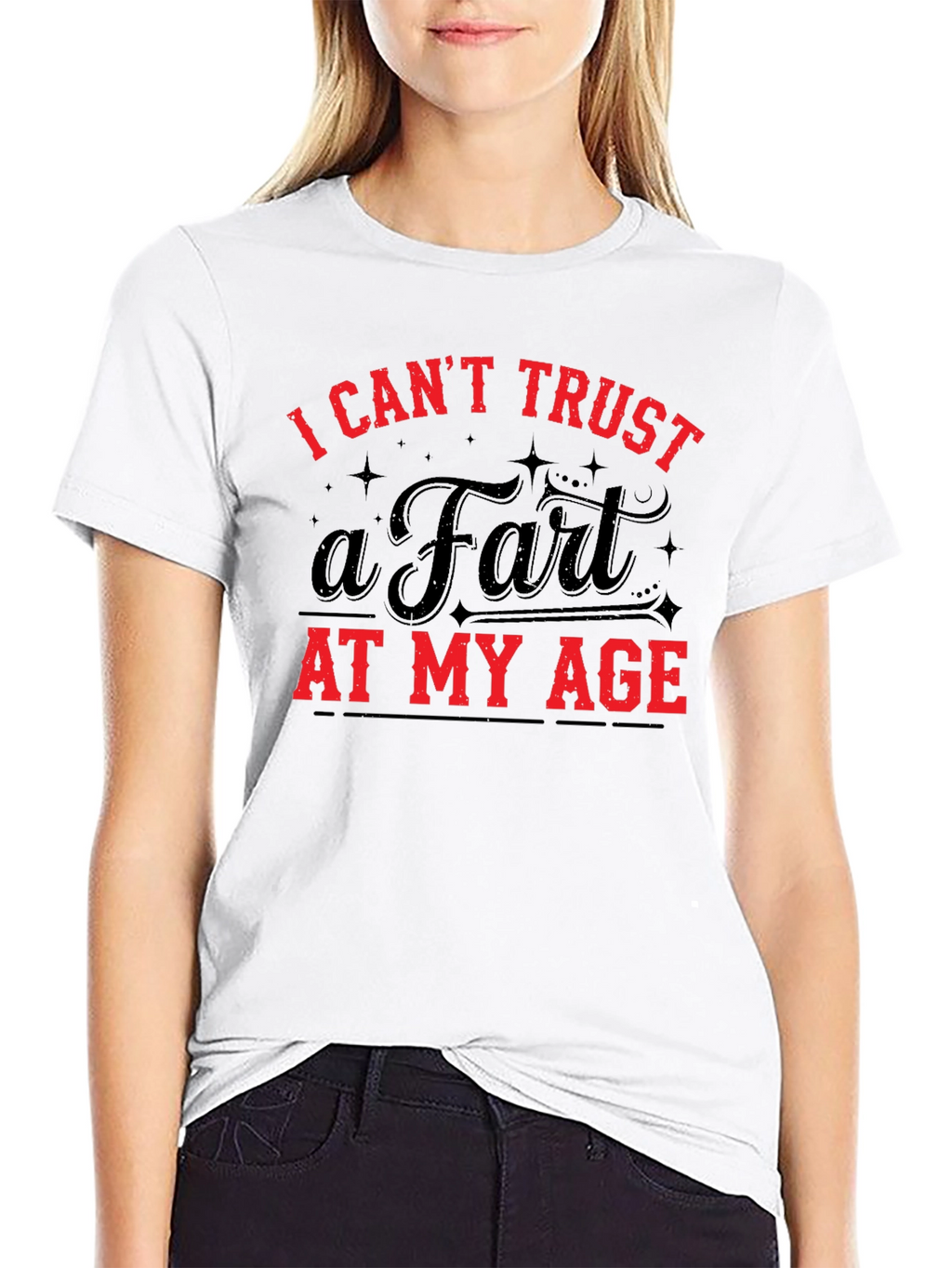 Funny I Cant Trust a Fart Graphic T-Shirt