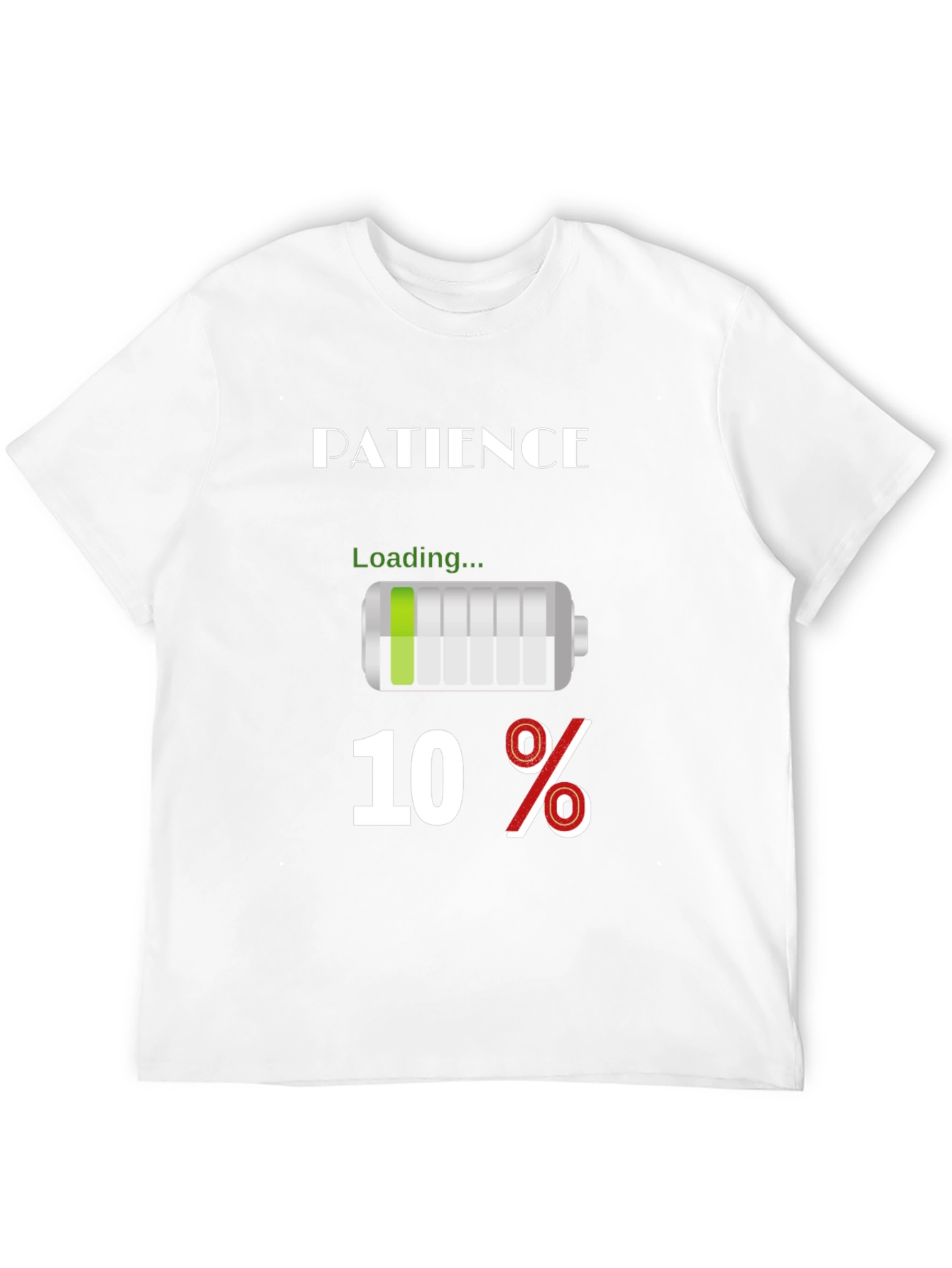 Patience Loading Funny Graphic T-Shirt