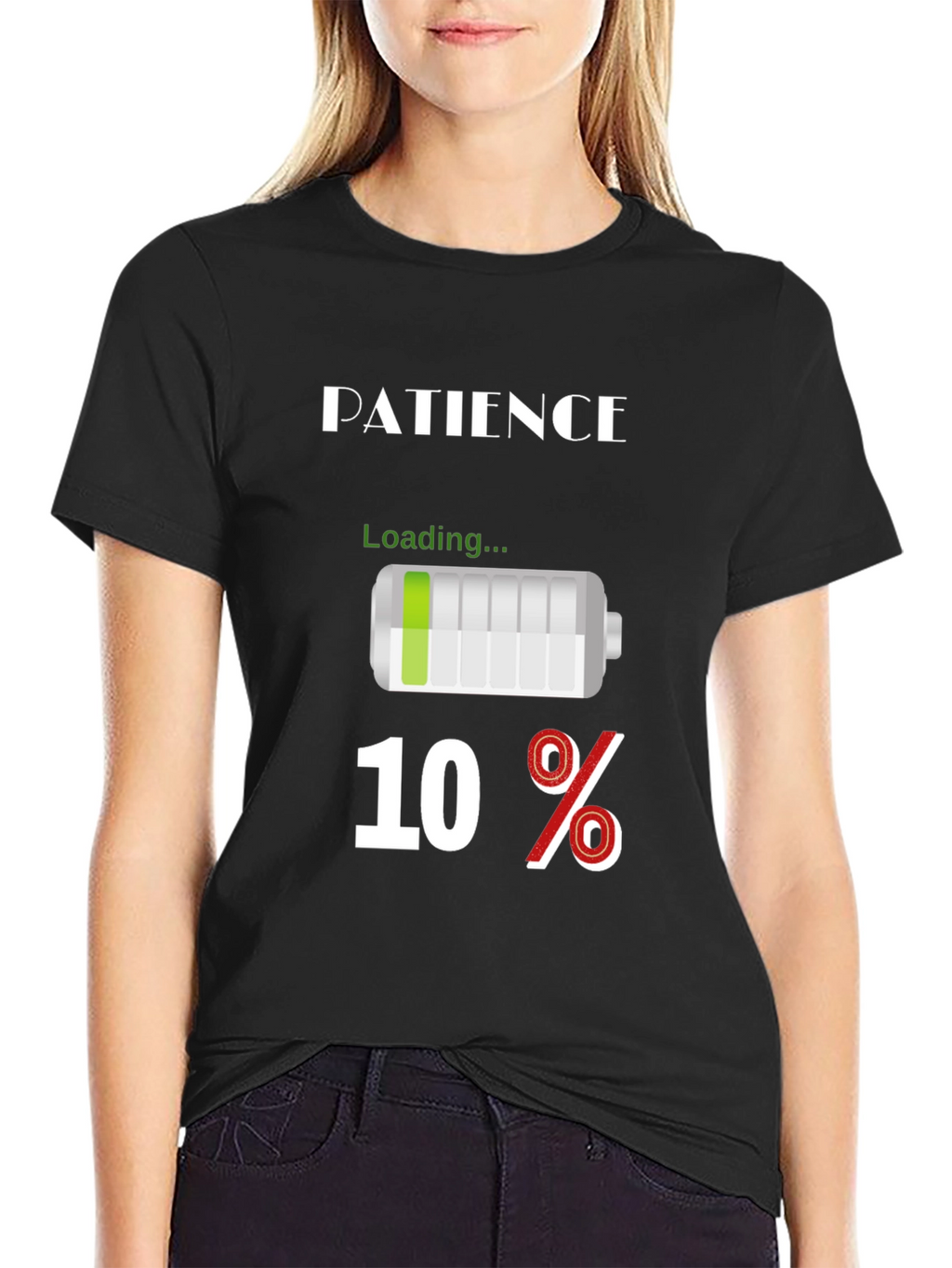 Patience Loading Funny Graphic T-Shirt