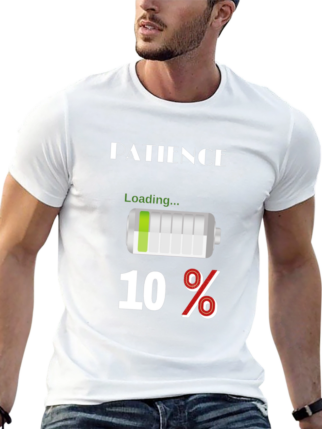 Patience Loading Funny Graphic T-Shirt