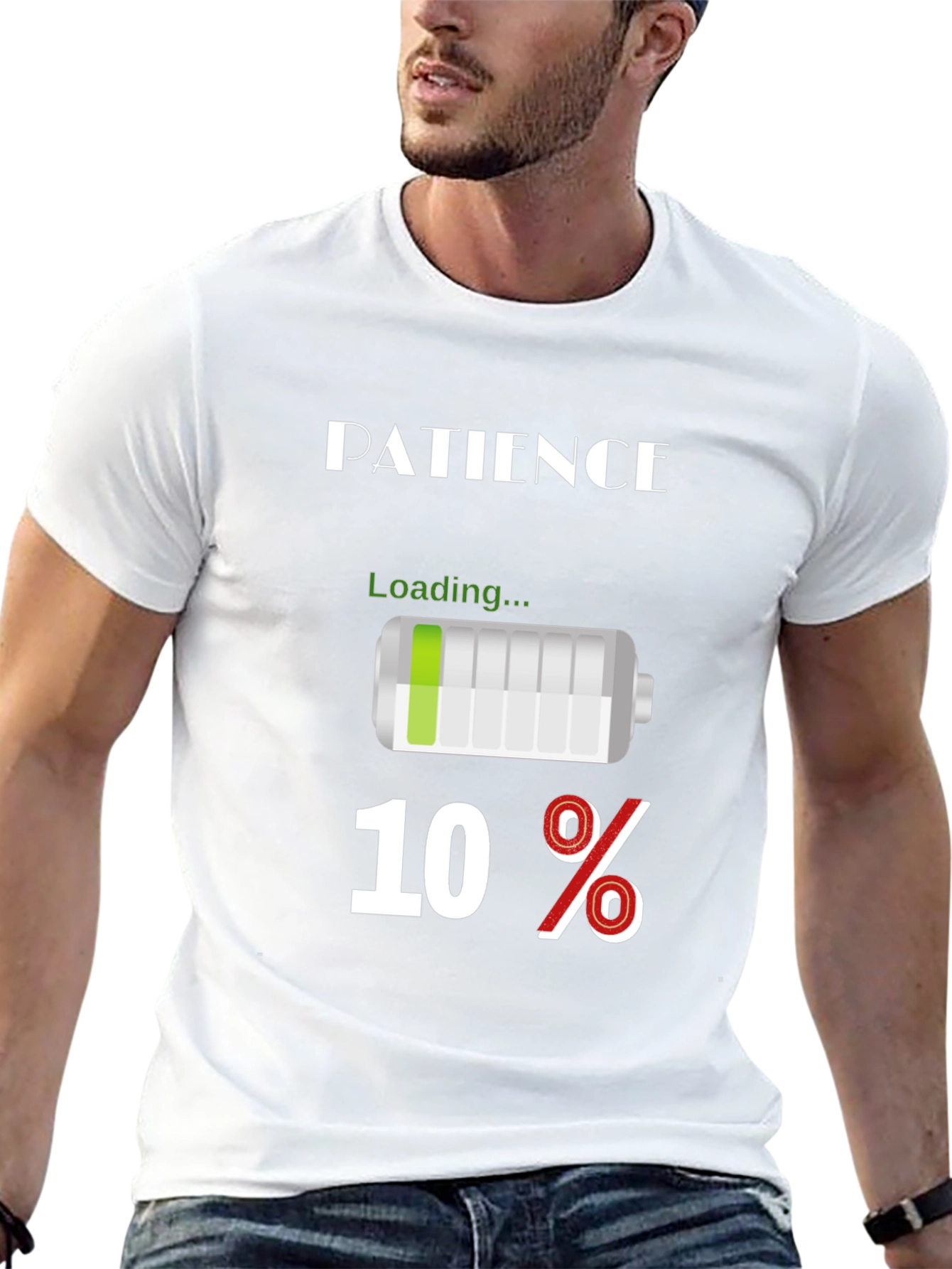Patience Loading Funny Graphic T-Shirt