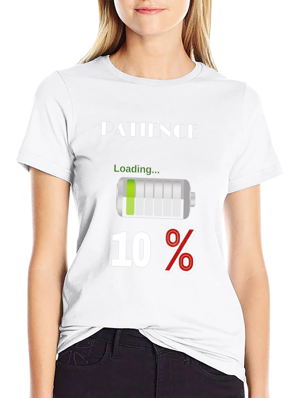 Patience Loading Funny Graphic T-Shirt