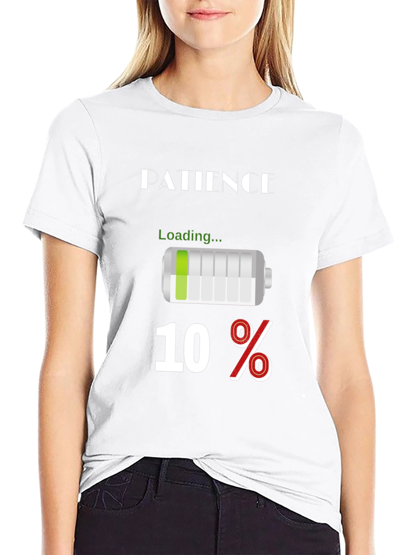 Patience Loading Funny Graphic T-Shirt