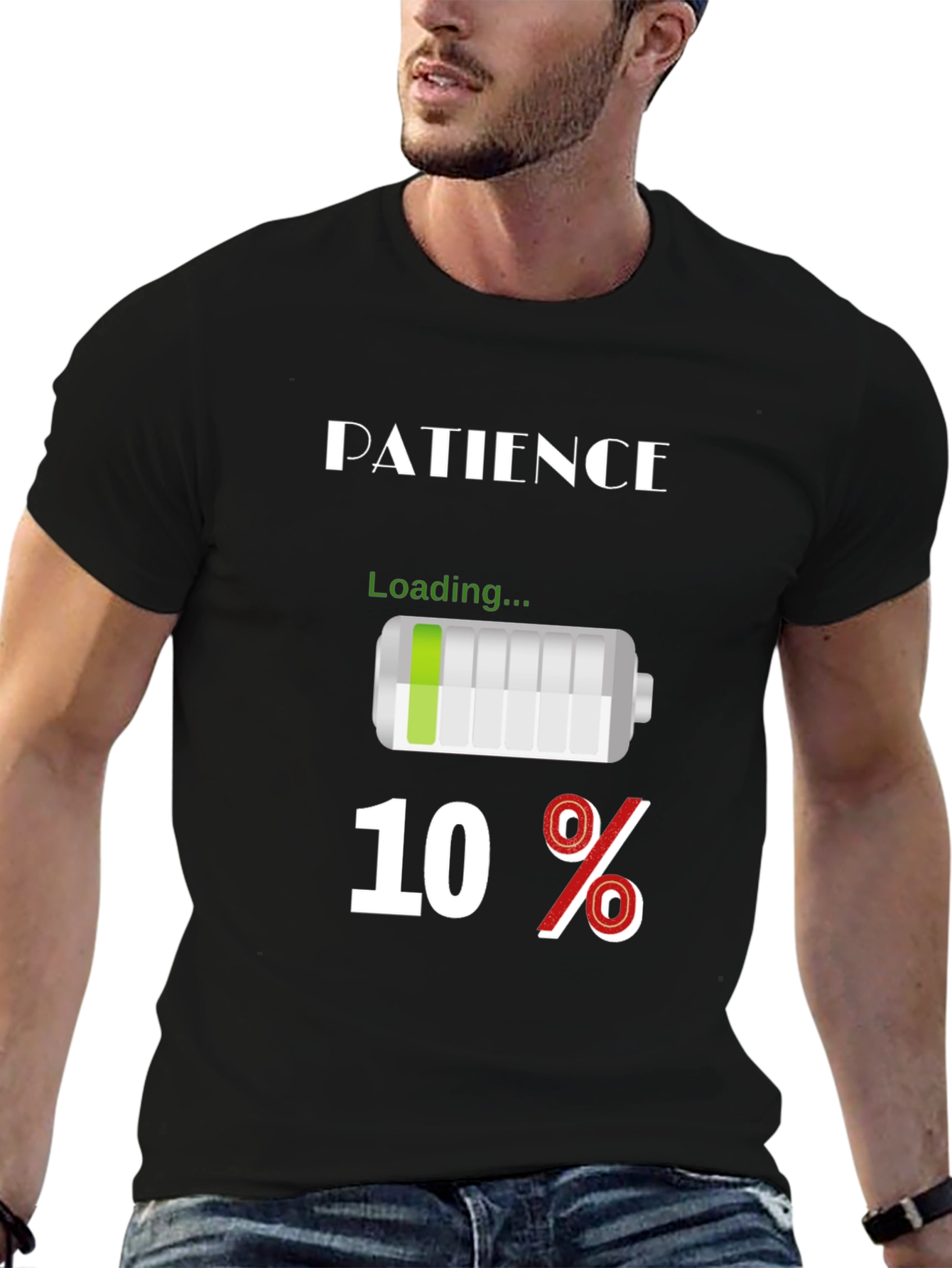 Patience Loading Funny Graphic T-Shirt