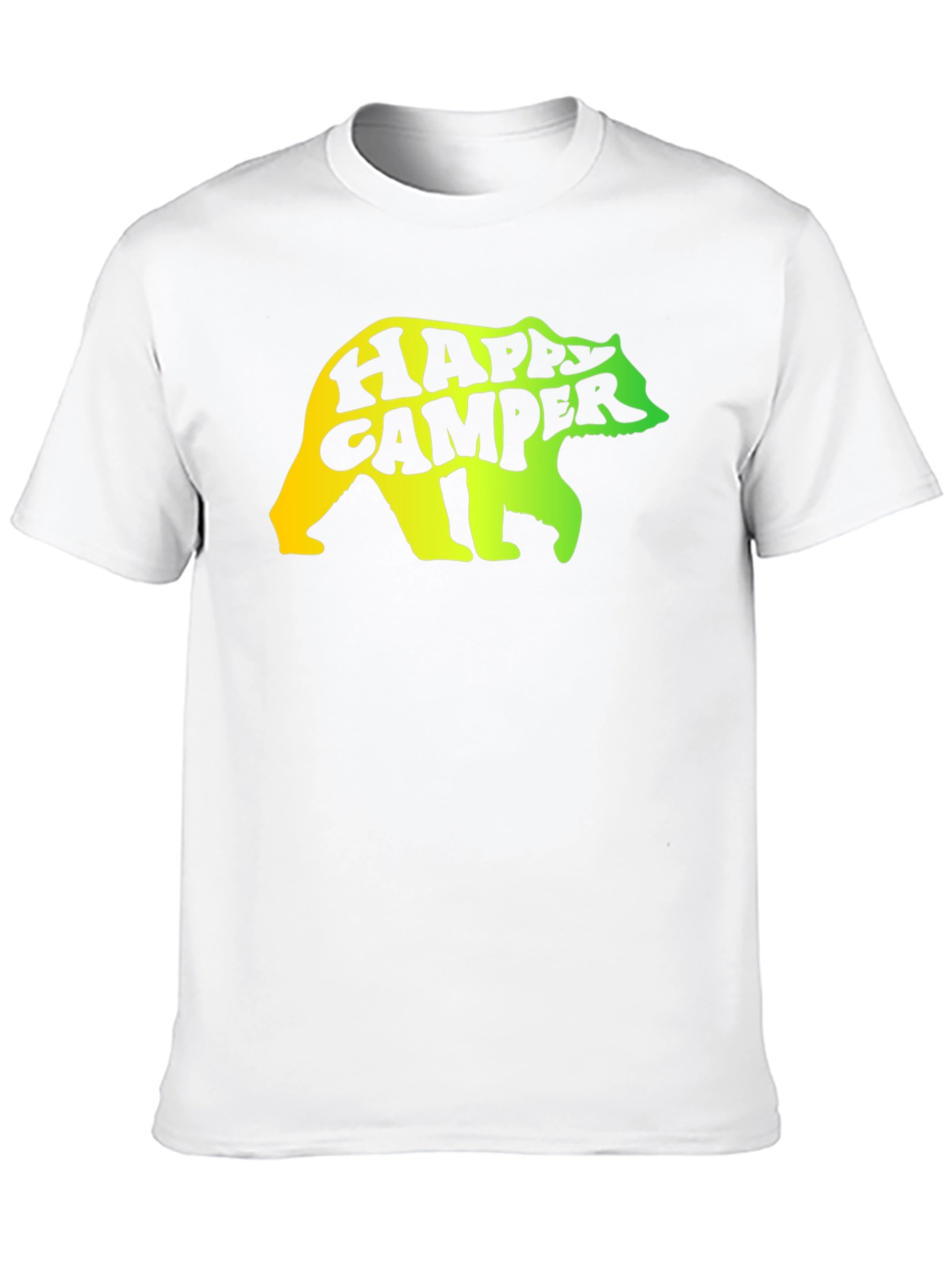 Happy Camper Bear Graphic Tee