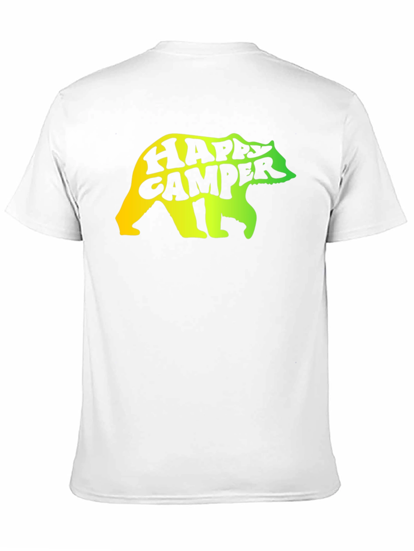 Happy Camper Bear Graphic Tee