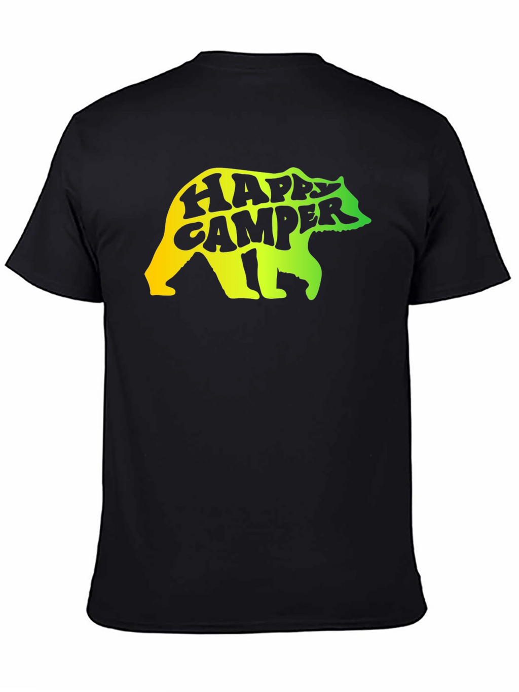 Happy Camper Bear Graphic Tee