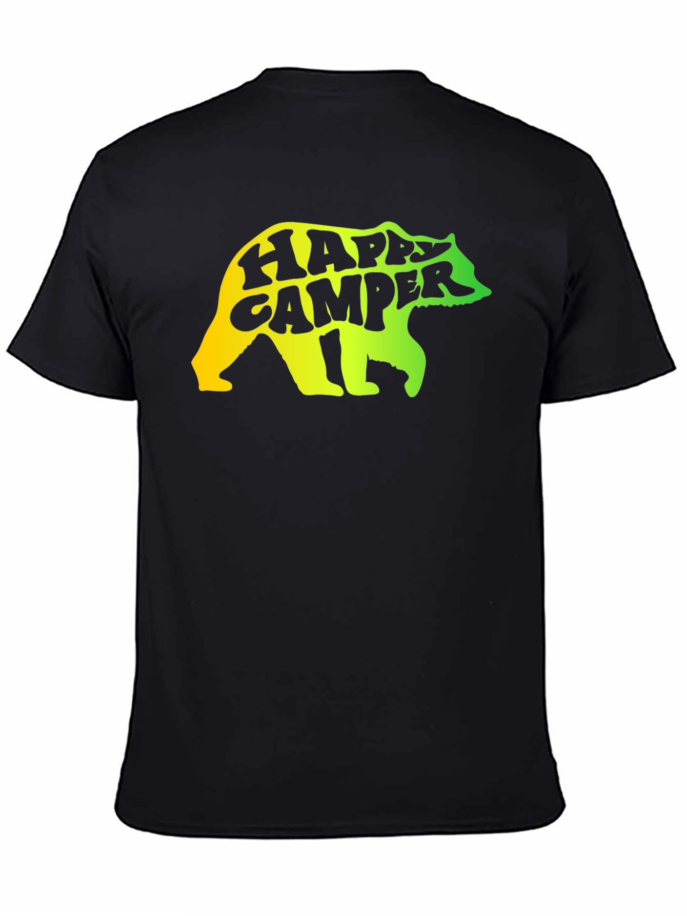 Happy Camper Bear Graphic Tee
