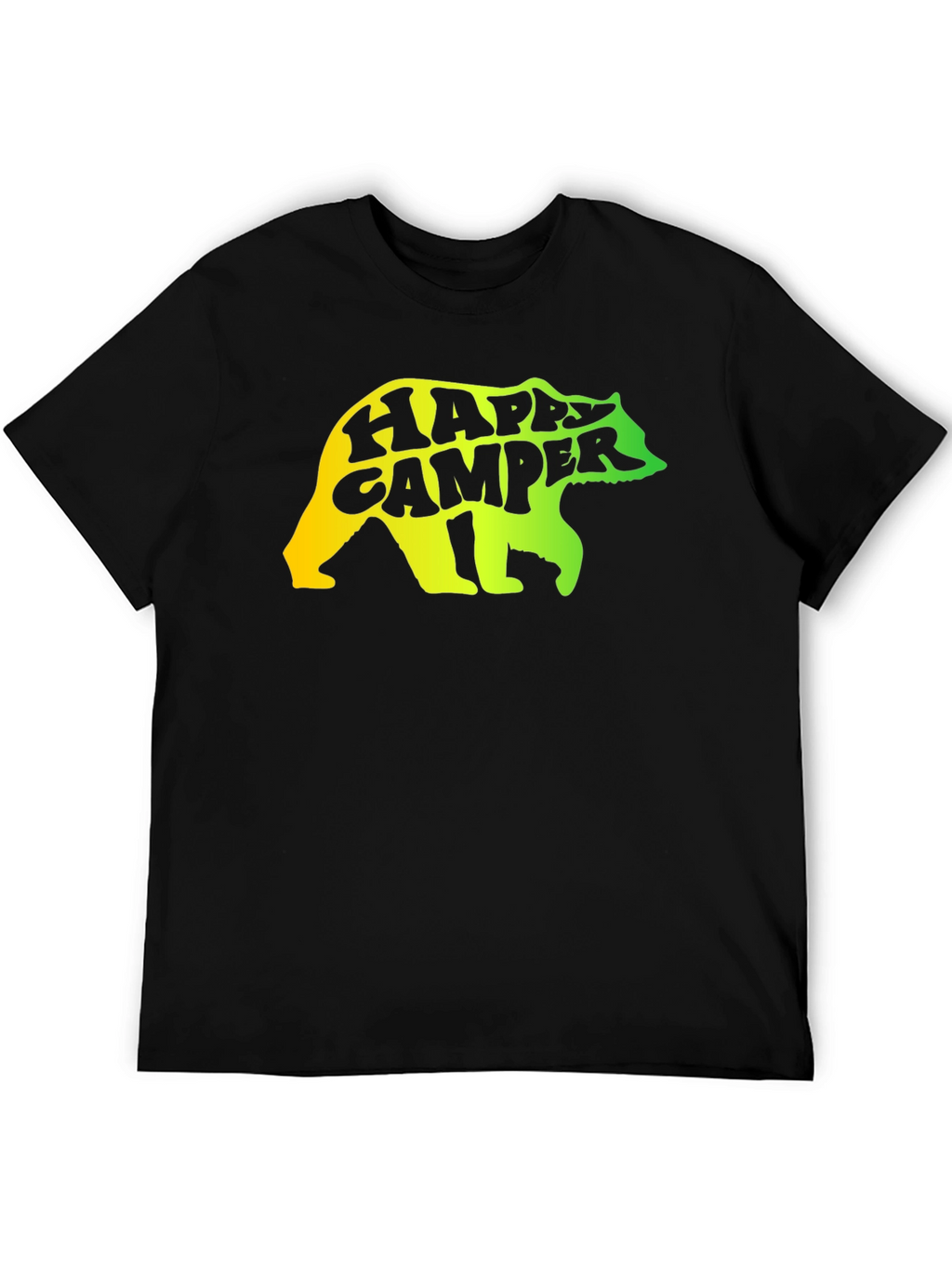Happy Camper Bear Graphic Tee