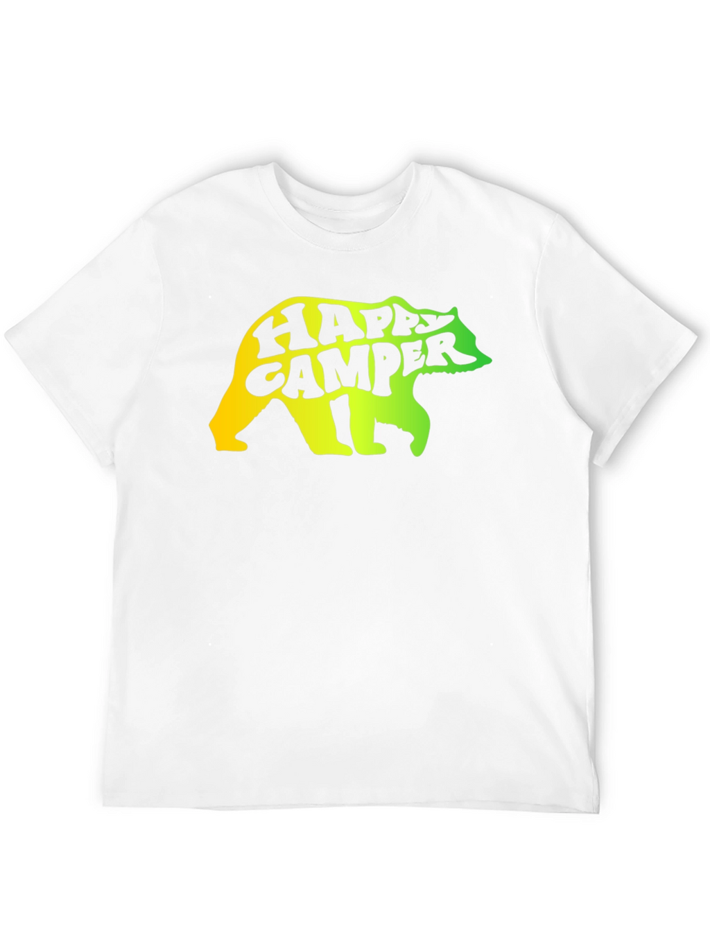 Happy Camper Bear Graphic Tee