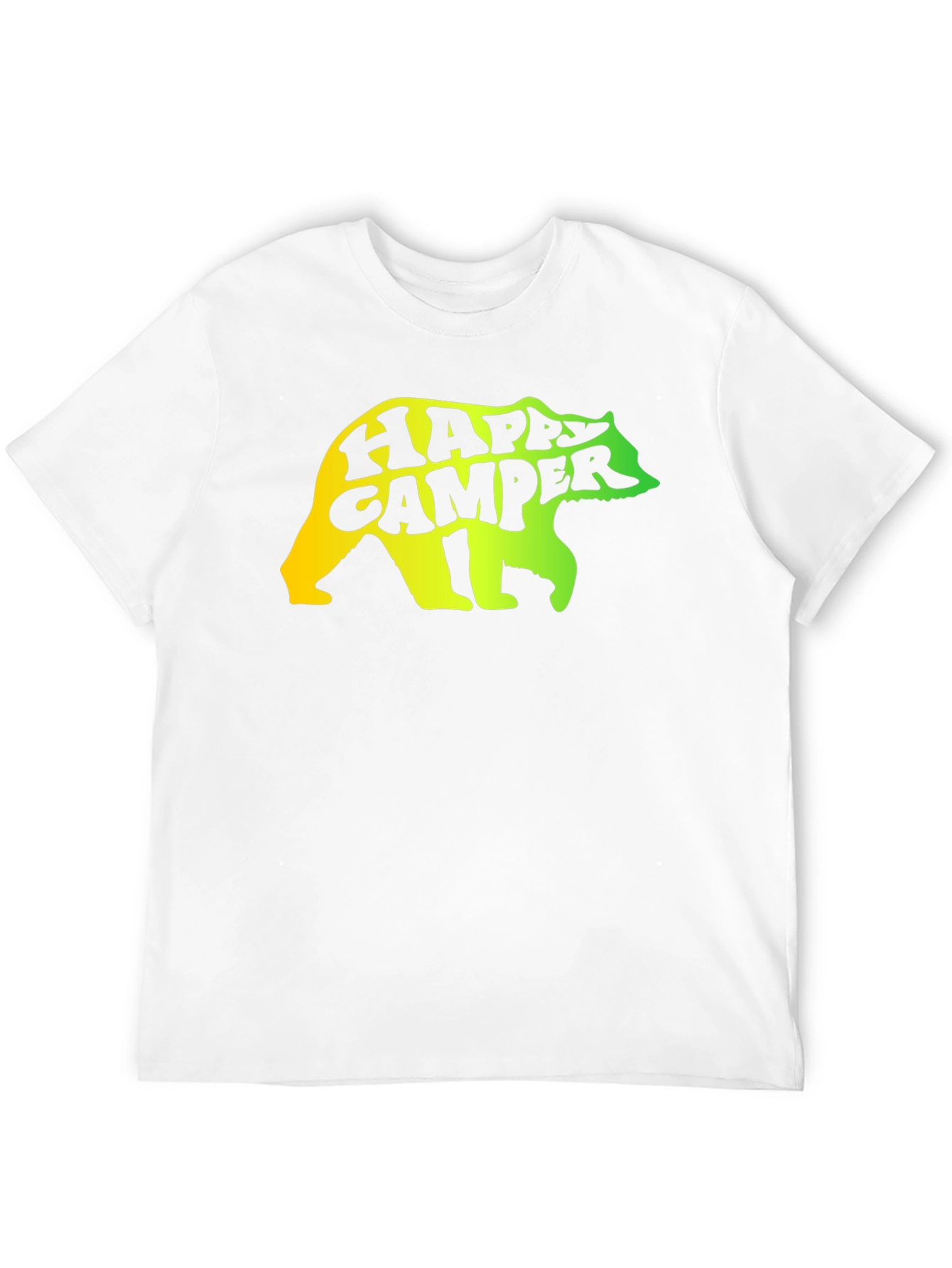 Happy Camper Bear Graphic Tee