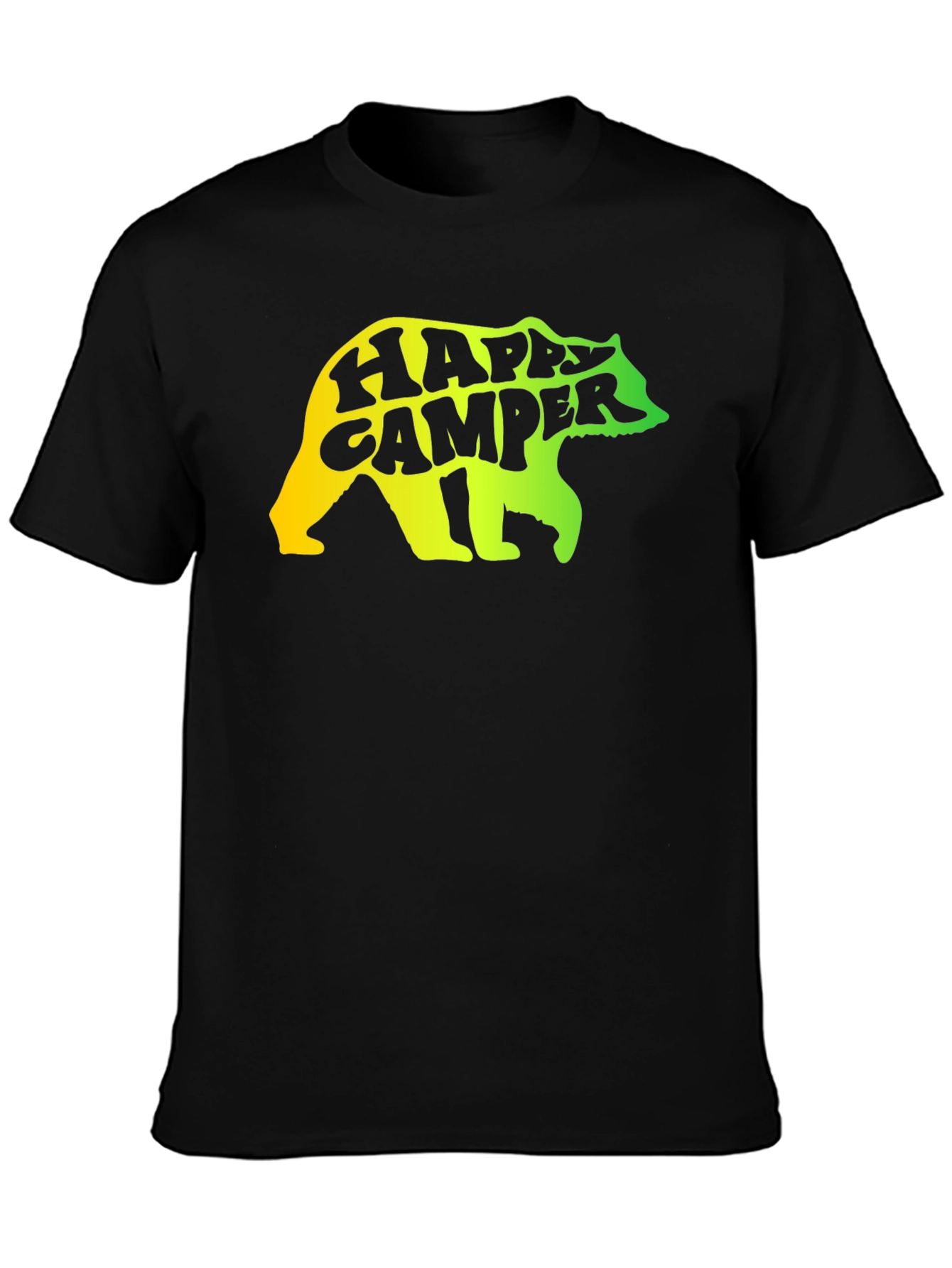 Happy Camper Bear Graphic Tee
