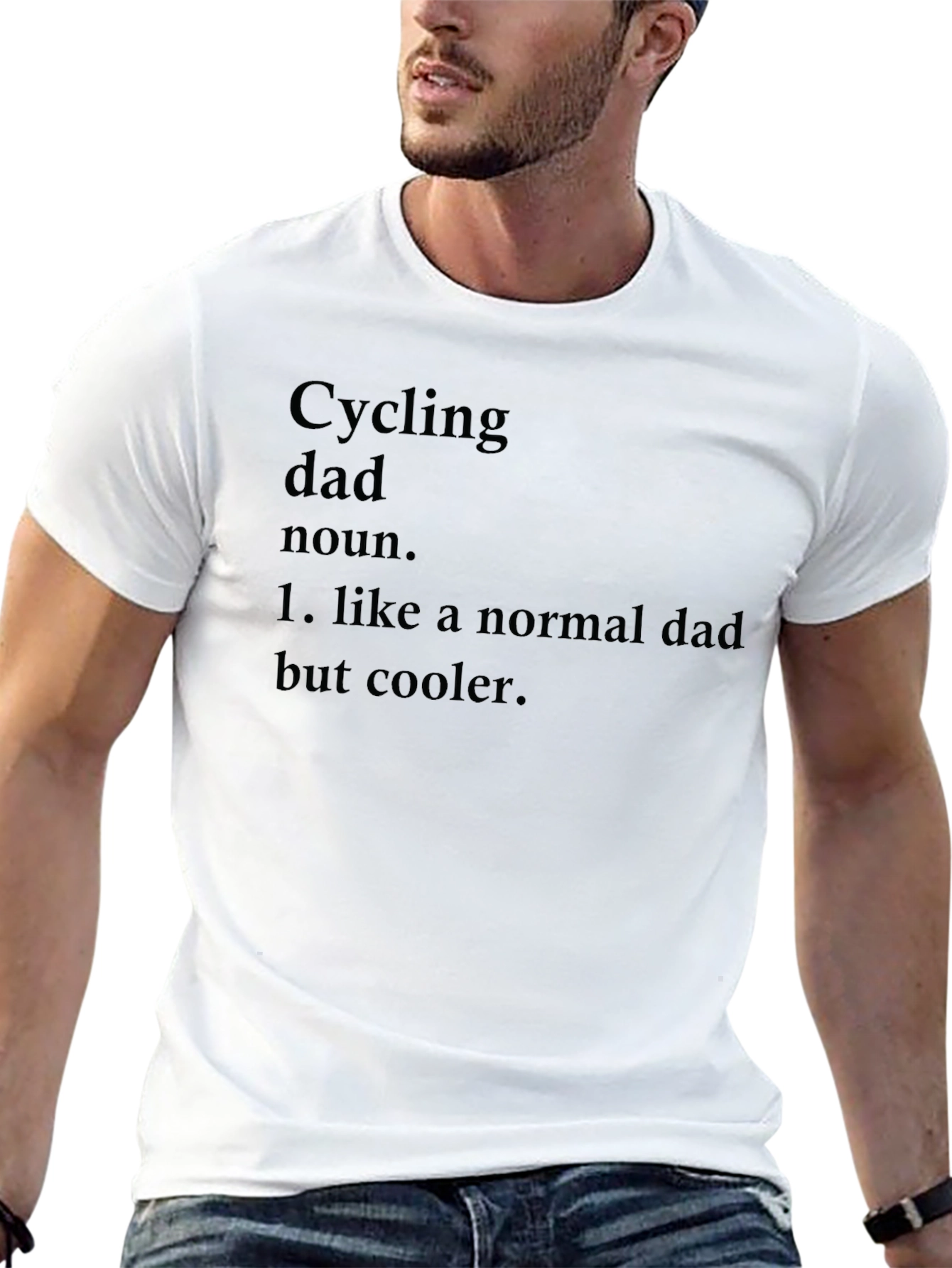 Cycling Dad T-Shirt - Cool Fathers Day Gift