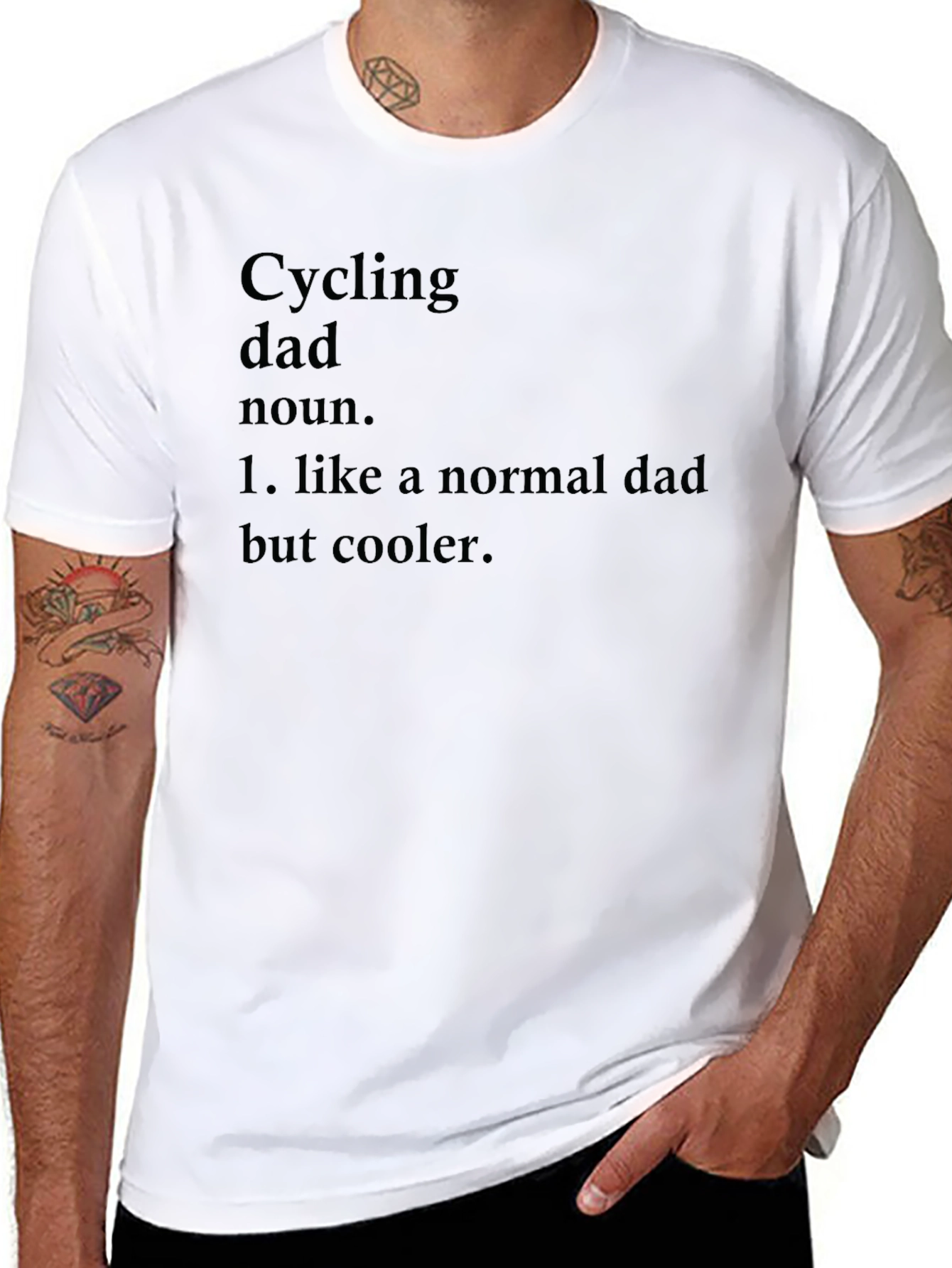 Cycling Dad T-Shirt - Cool Fathers Day Gift